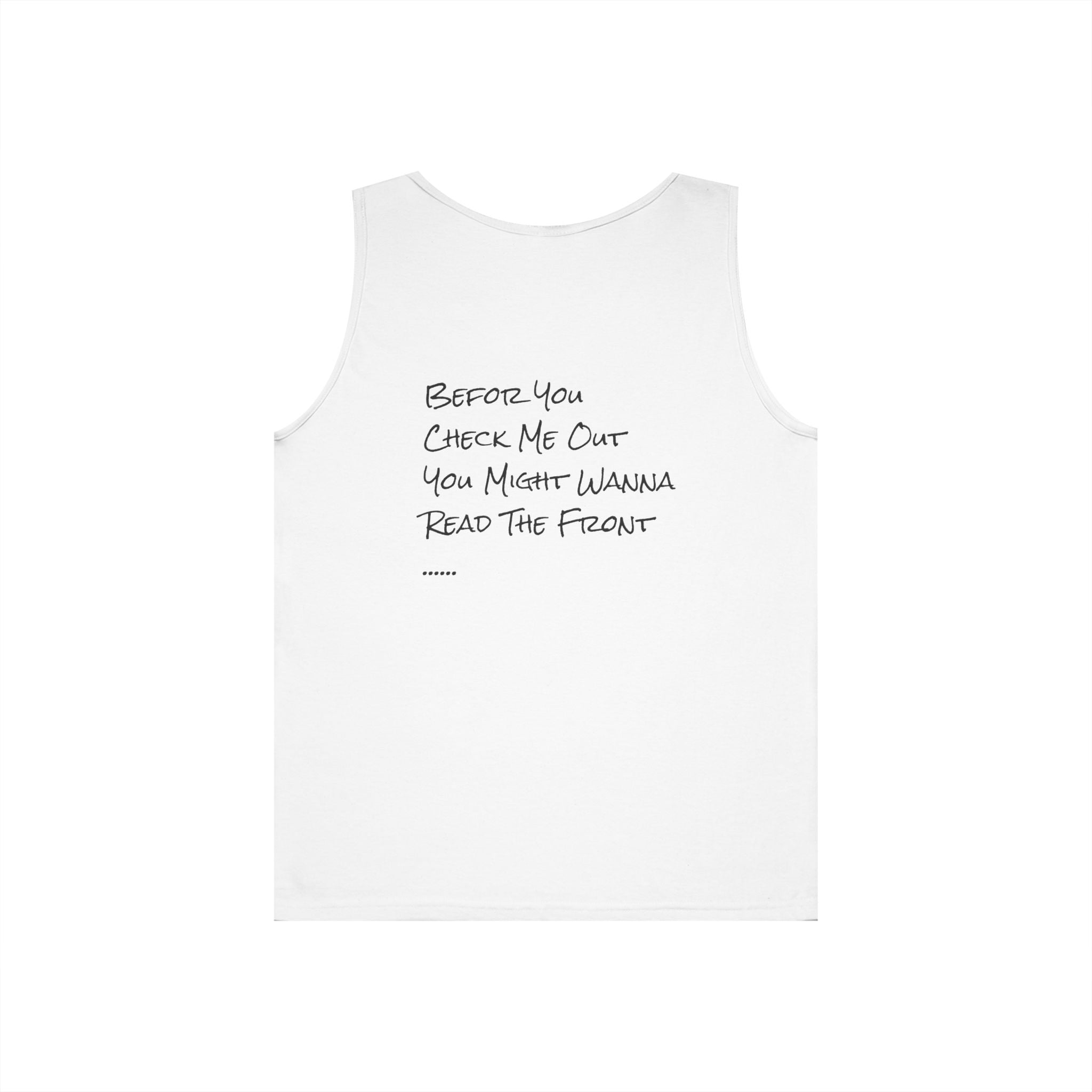 Tank Top — "I’m Single! Can You Handle My Crazy?" Minimal Script Summer Vest