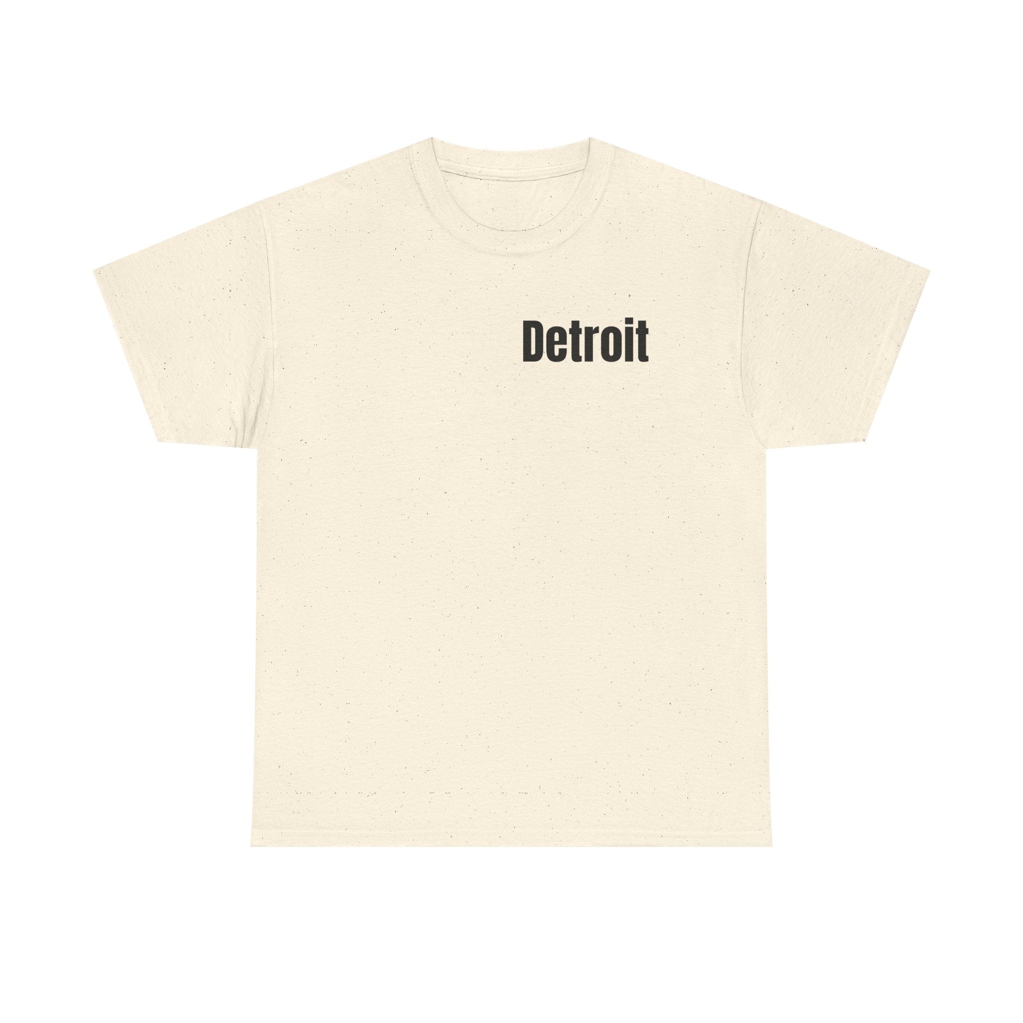 Detroit Born & Raised T‑Shirt — 'Born & Raised in Detroit, Don't F**k Around & Find Out' City Pride Tee