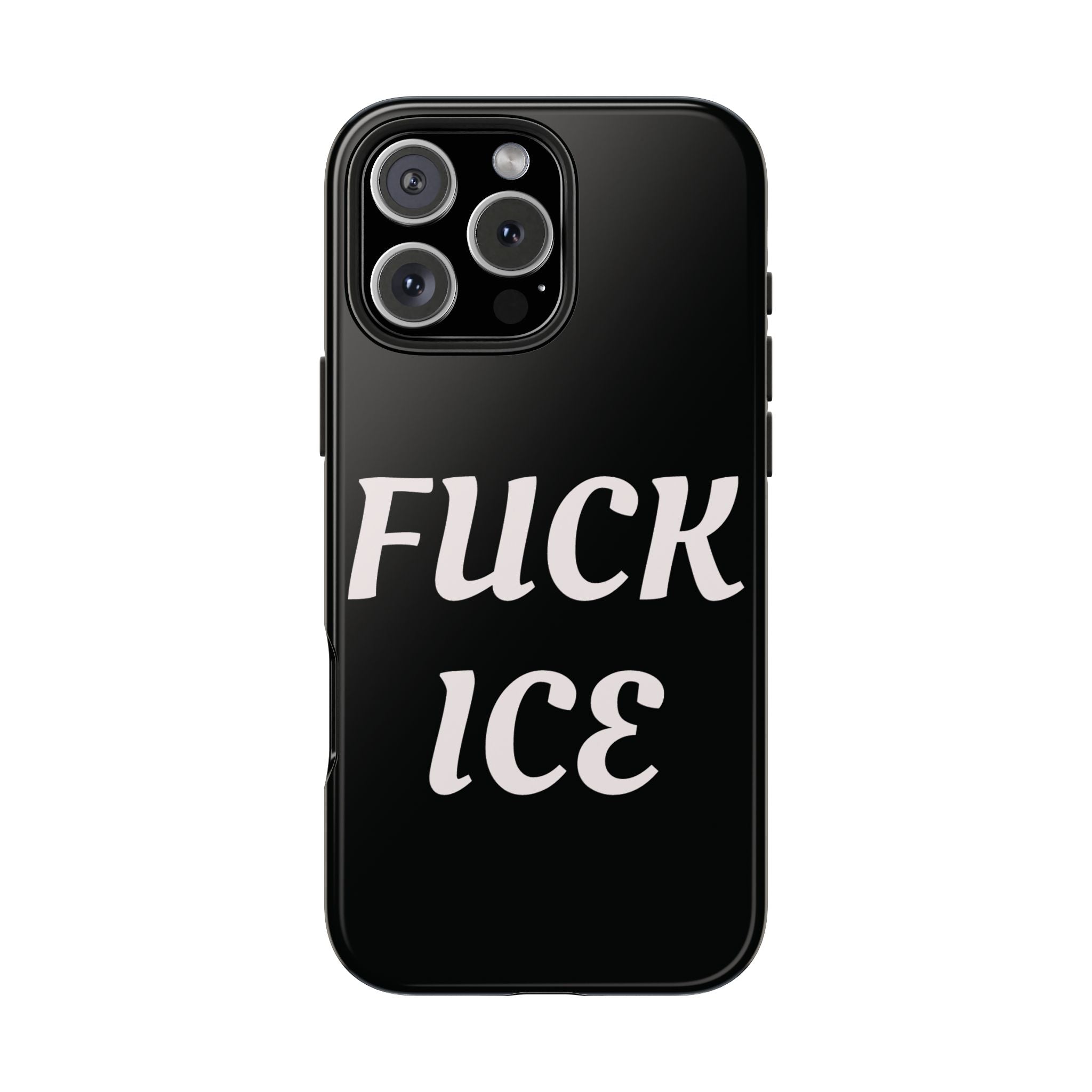 Phone Case — Bold “FUCK ICE” Political Statement Protective Case