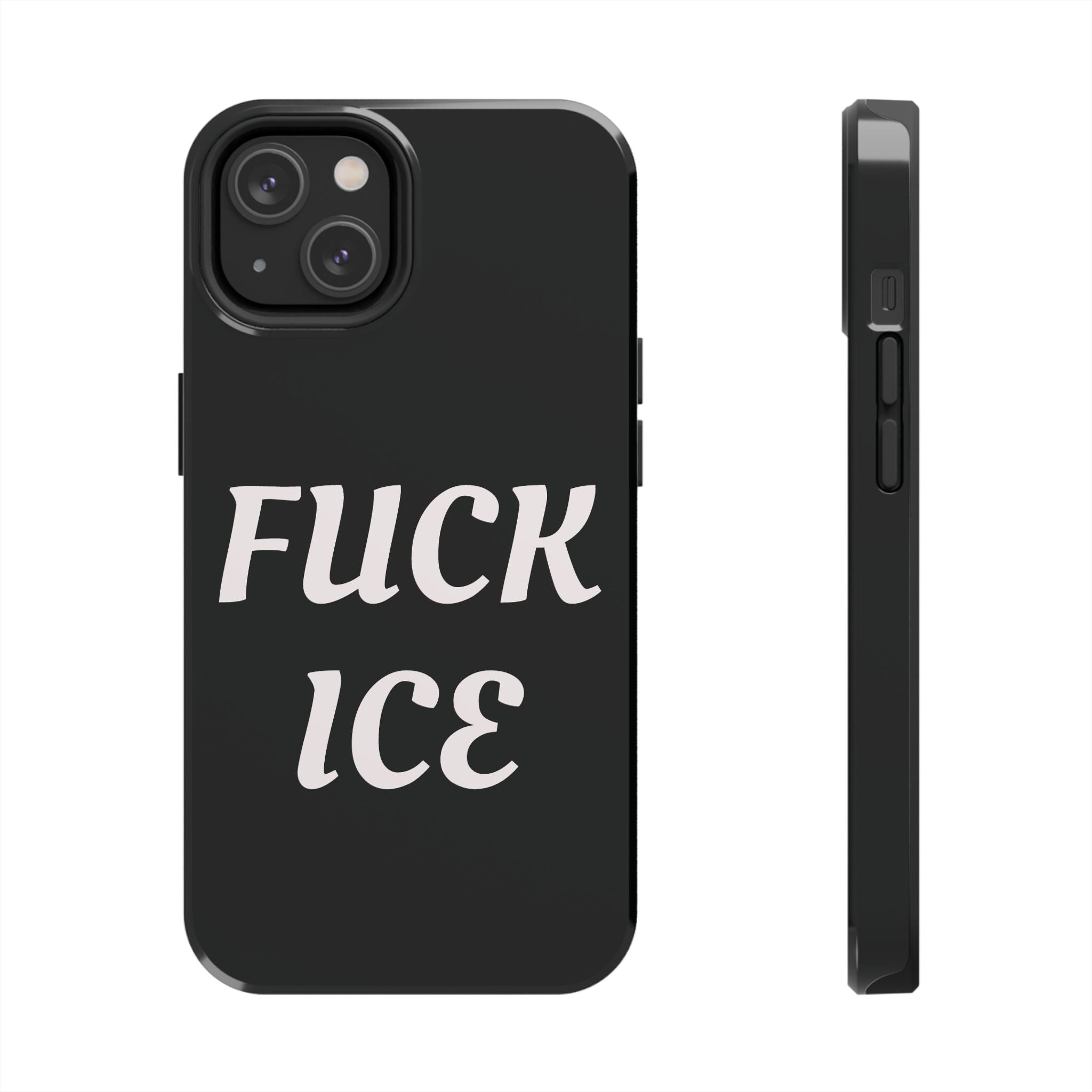 Phone Case — Bold “FUCK ICE” Political Statement Protective Case