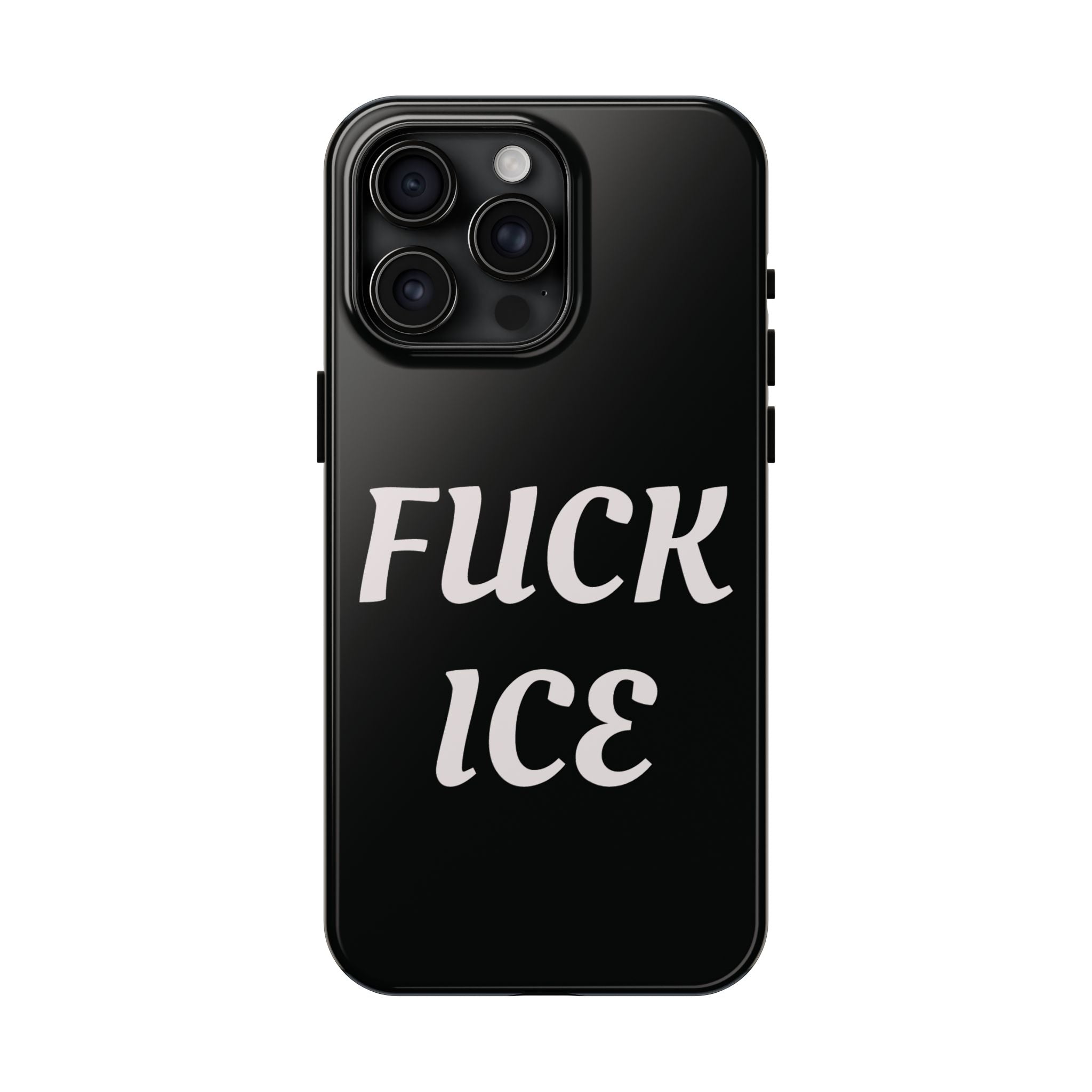 Phone Case — Bold “FUCK ICE” Political Statement Protective Case