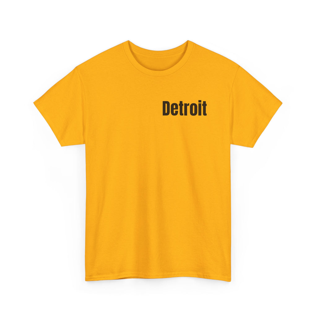 Detroit Born & Raised T‑Shirt — 'Born & Raised in Detroit, Don't F**k Around & Find Out' City Pride Tee