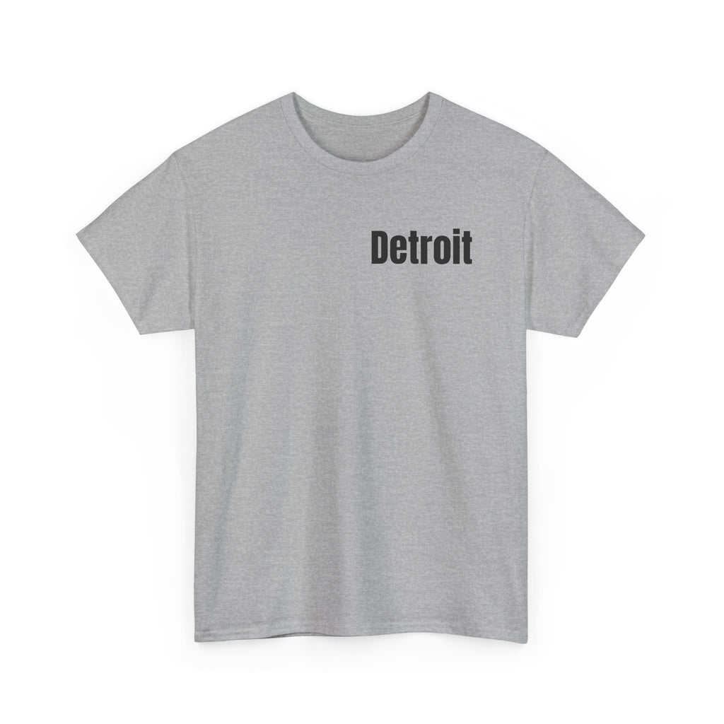 Detroit Born & Raised T‑Shirt — 'Born & Raised in Detroit, Don't F**k Around & Find Out' City Pride Tee