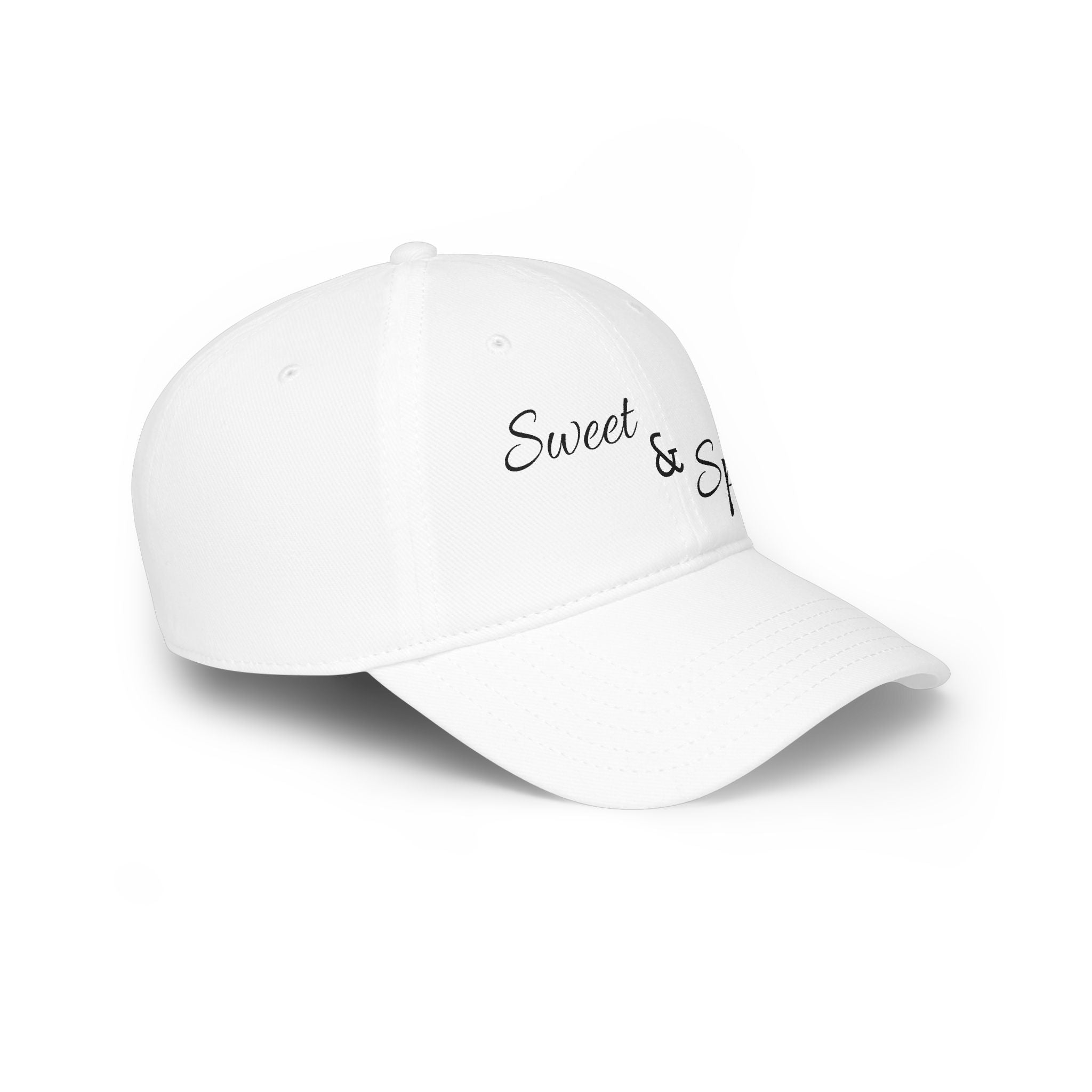 Sweet & Spicy Baseball Cap — Embroidered Tan Low-Profile Hat