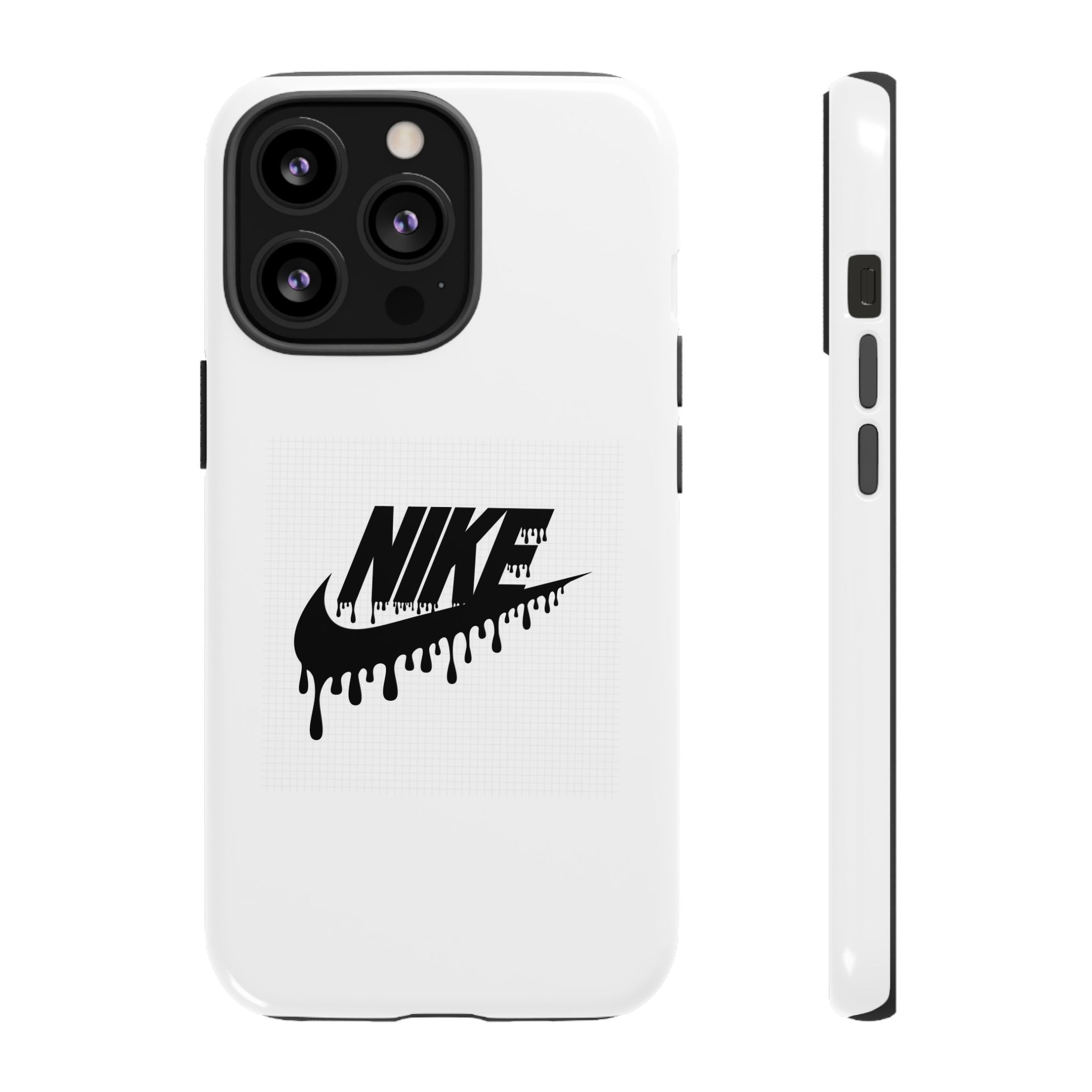 Phone Case — Dripping Nike Swoosh Graphic Tough Protective Case