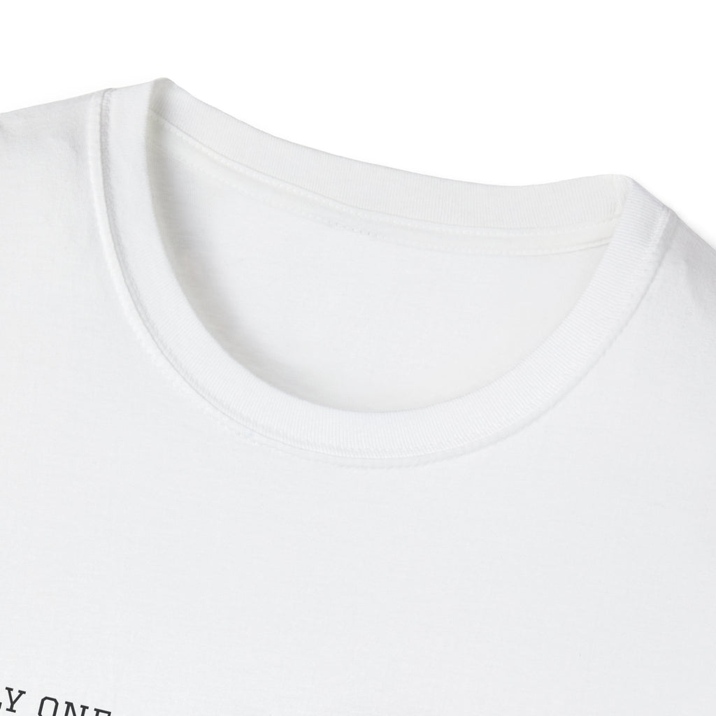Cross Photo T-Shirt — "Only One Person Can Judge Me" Christian Tee