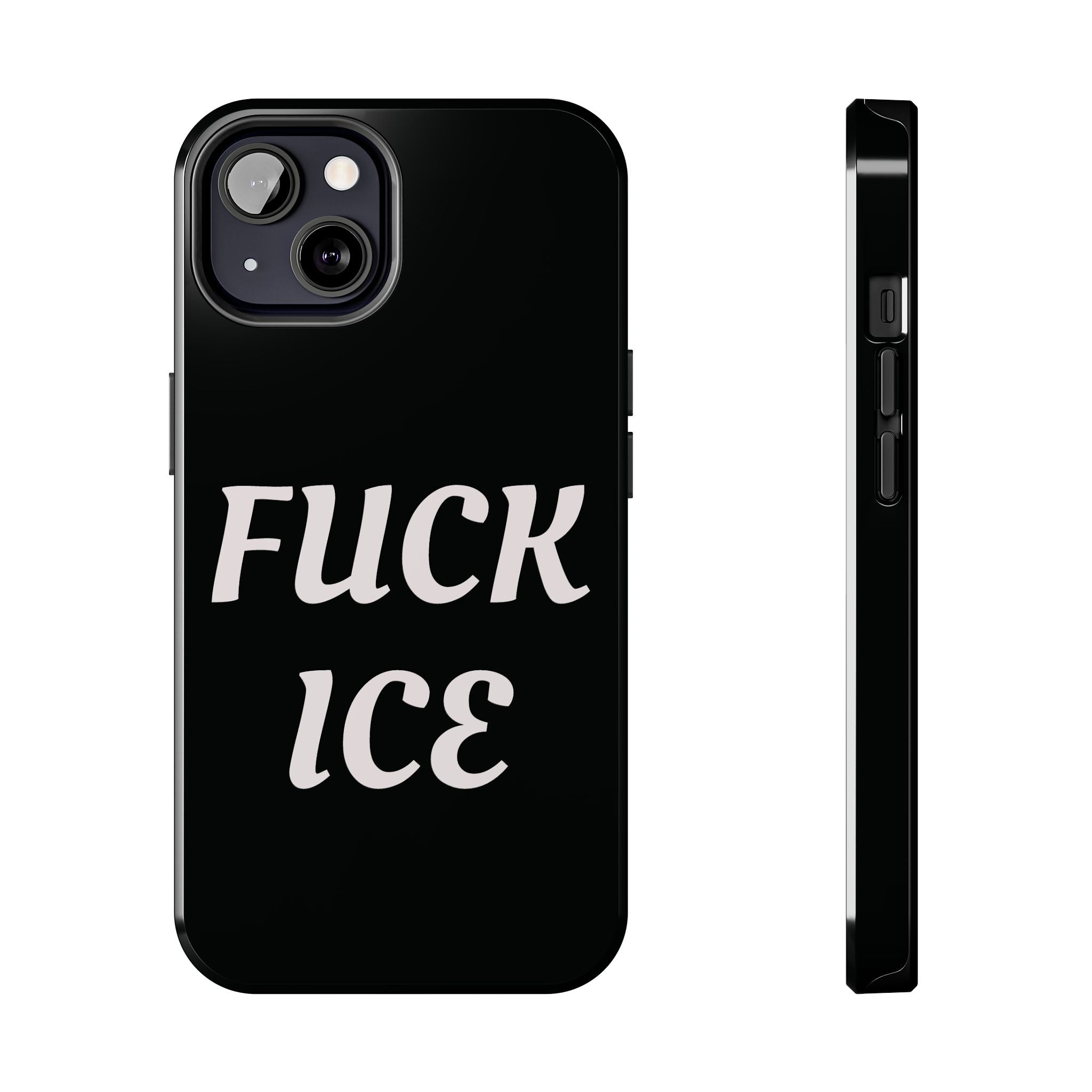 Phone Case — Bold “FUCK ICE” Political Statement Protective Case