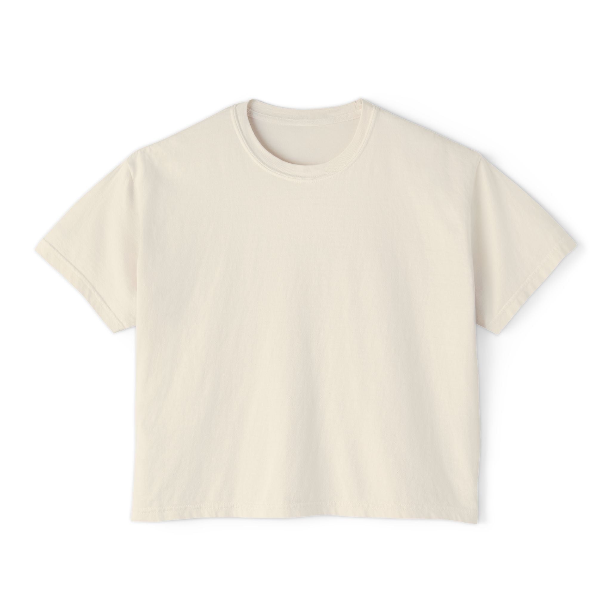 Women's Boxy Tee — “No Boys Are Worth My Education” Feminist Statement Shirt