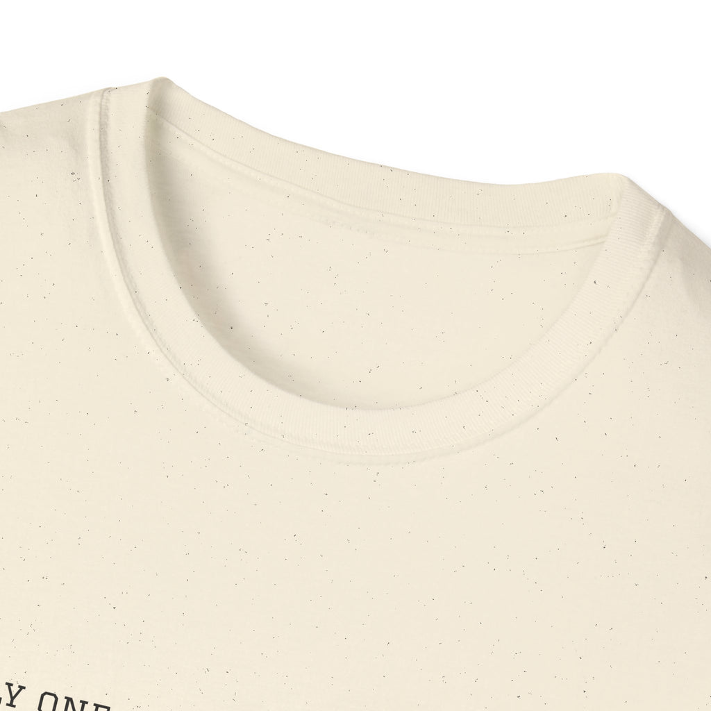Cross Photo T-Shirt — "Only One Person Can Judge Me" Christian Tee