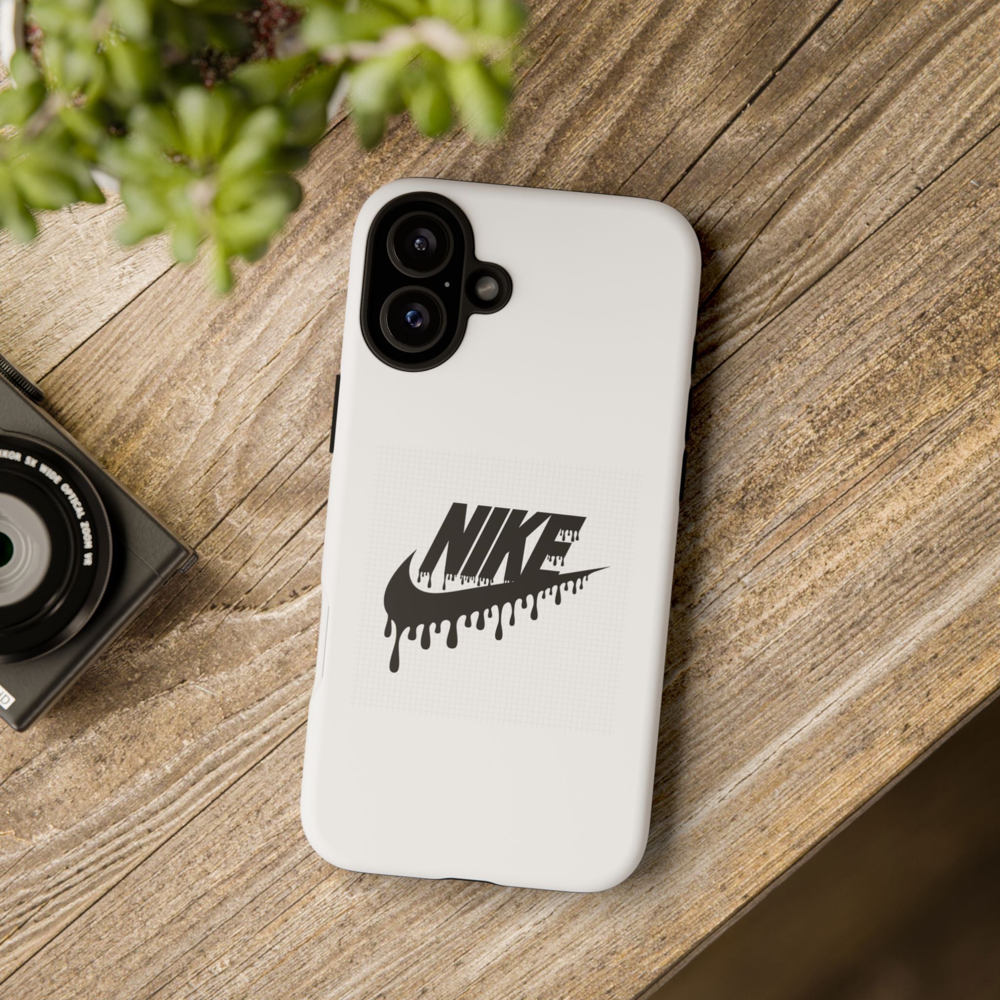 Phone Case — Dripping Nike Swoosh Graphic Tough Protective Case