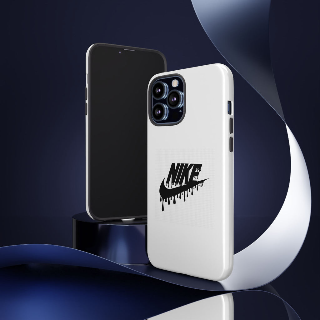 Phone Case — Dripping Nike Swoosh Graphic Tough Protective Case