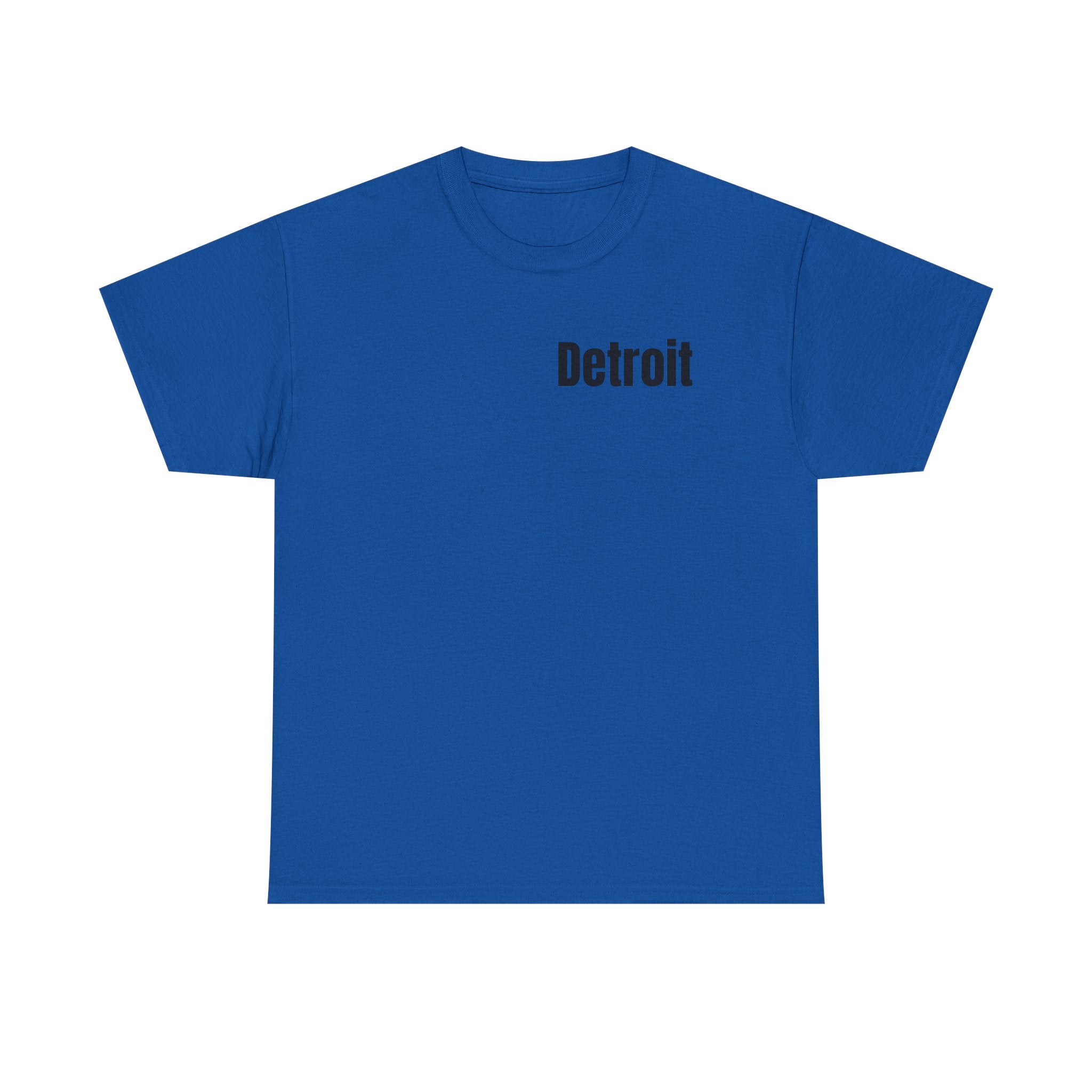 Detroit Born & Raised T‑Shirt — 'Born & Raised in Detroit, Don't F**k Around & Find Out' City Pride Tee