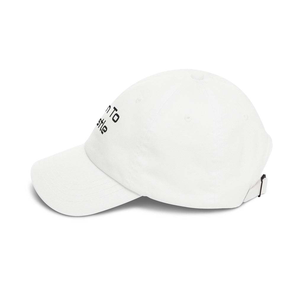 Born to Hustle Dad Cap – Embroidered Motivational Baseball Hat