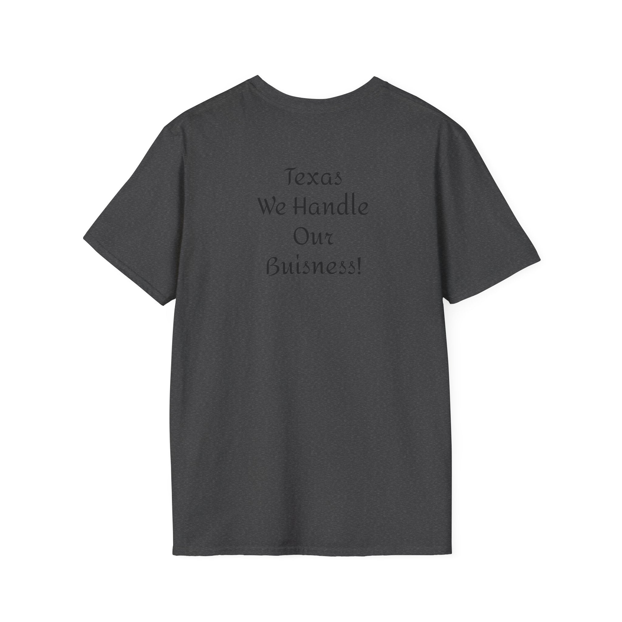Texas Script T-Shirt — Minimal State Pride Tee