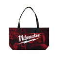 Milwaukee Vintage Bolt Weekender Tote Bag — Retro Mechanic Tool Logo Travel Tote