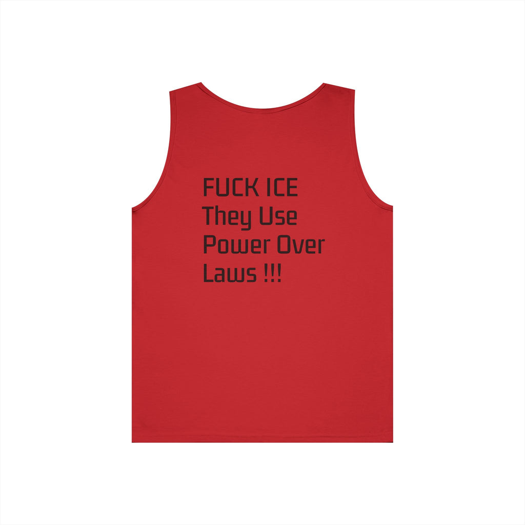 Tank Top — “FUCK ICE” Bold Statement Protest Vest