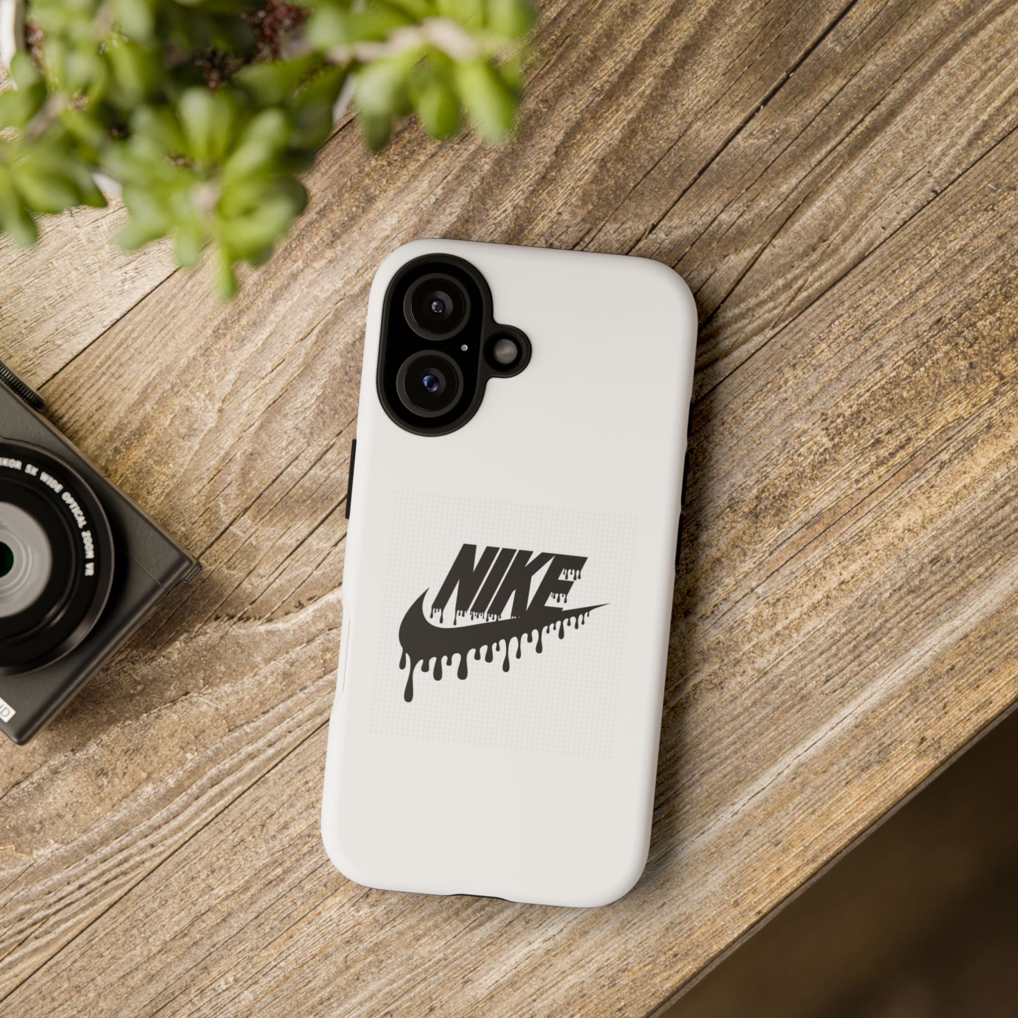 Phone Case — Dripping Nike Swoosh Graphic Tough Protective Case