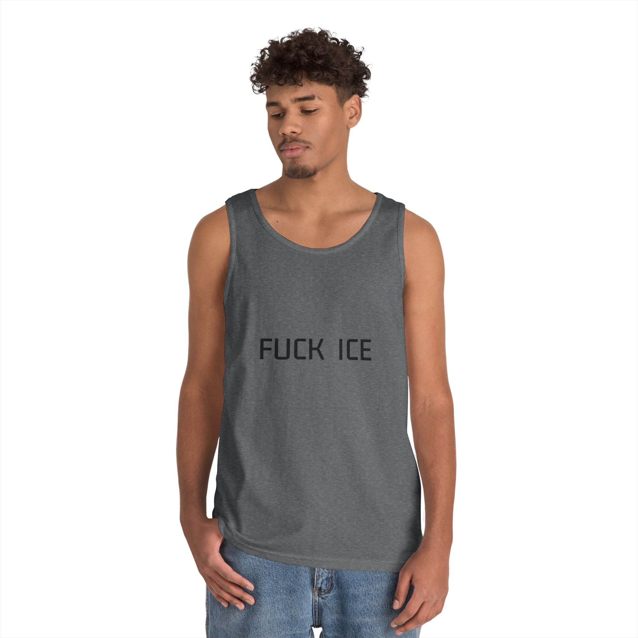 Tank Top — “FUCK ICE” Bold Statement Protest Vest