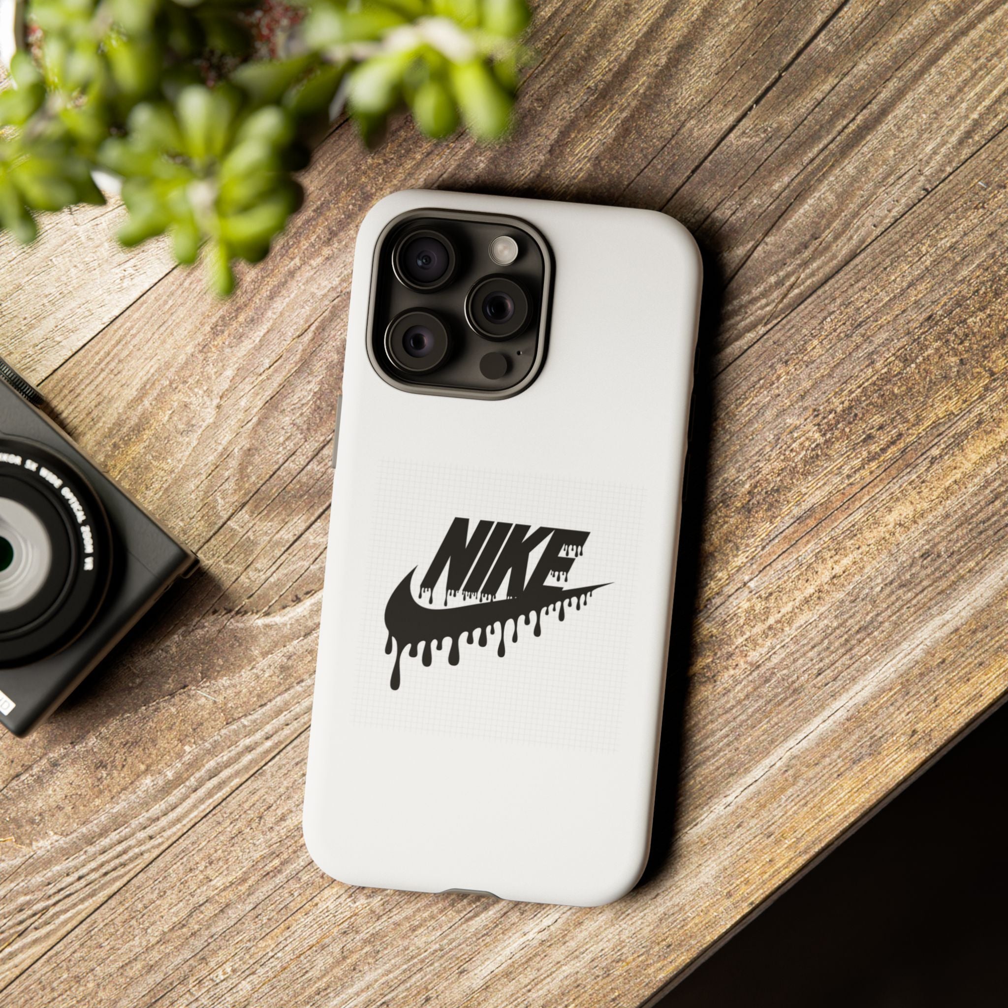 Phone Case — Dripping Nike Swoosh Graphic Tough Protective Case