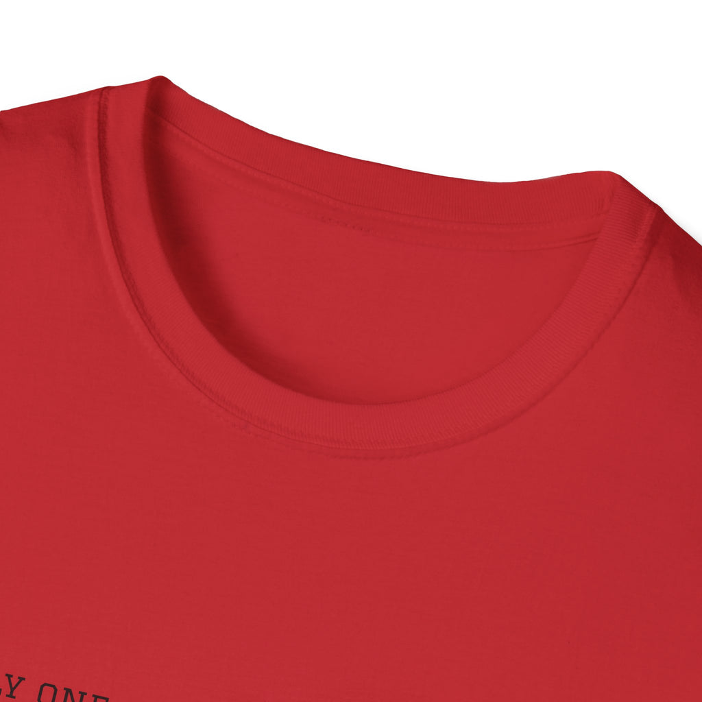 Cross Photo T-Shirt — "Only One Person Can Judge Me" Christian Tee