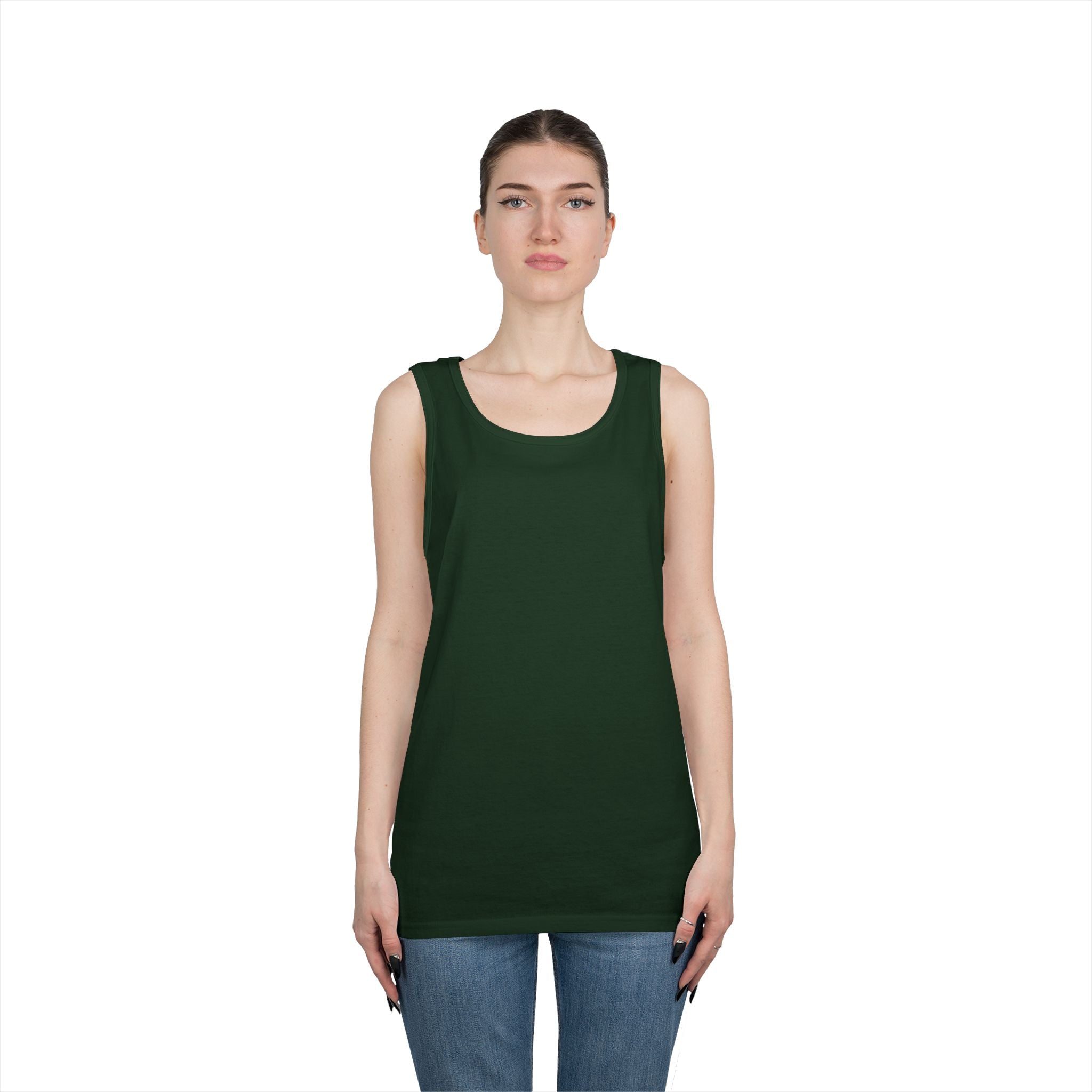Tank Top — "I Have a Crazy Wife I'm Not Afraid to Use Her!" Funny Couples Graphic Tank