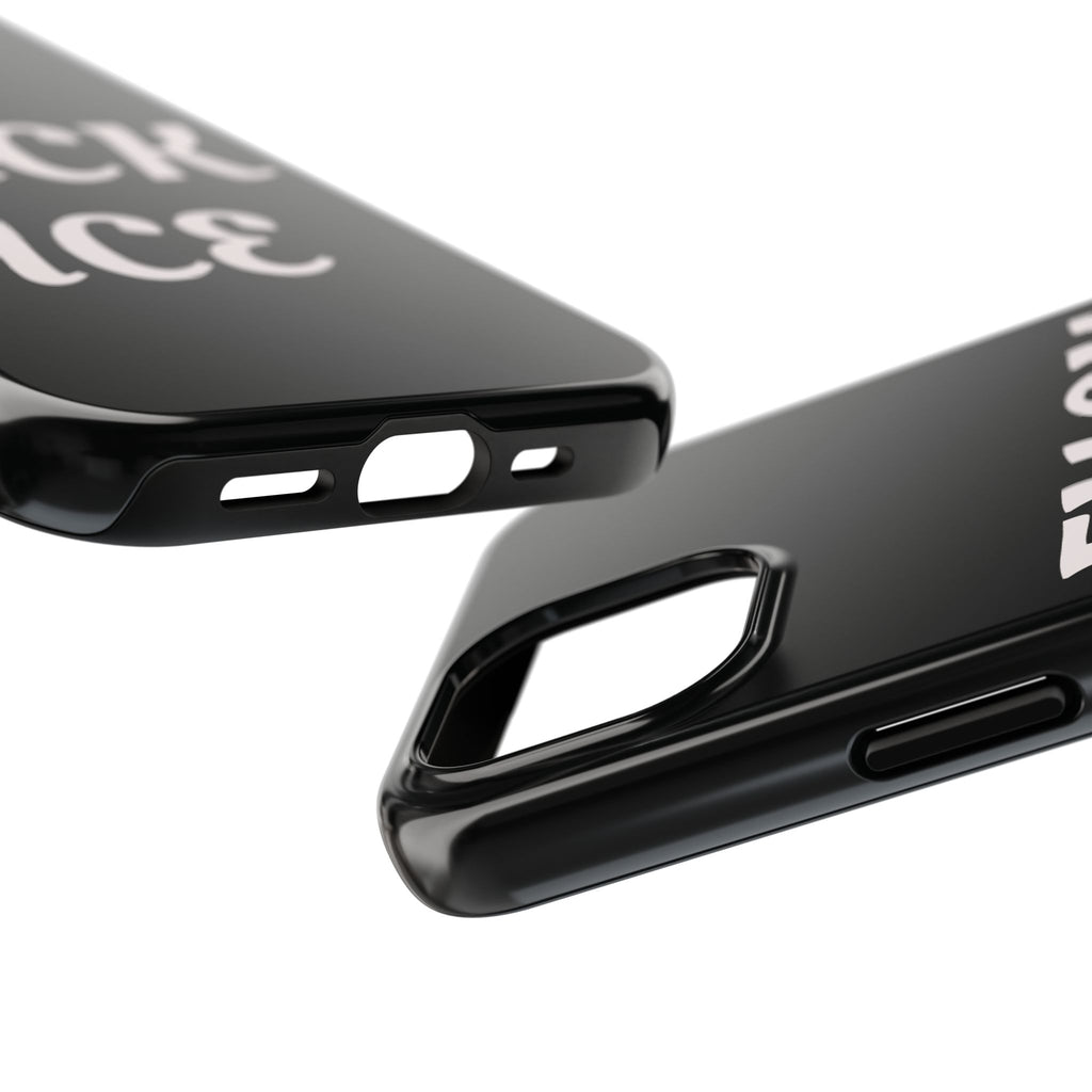 Phone Case — Bold “FUCK ICE” Political Statement Protective Case