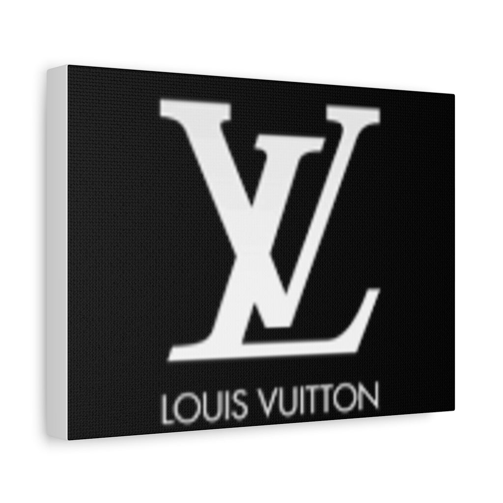 Luxury Logo Canvas Print — Monogram Wall Art