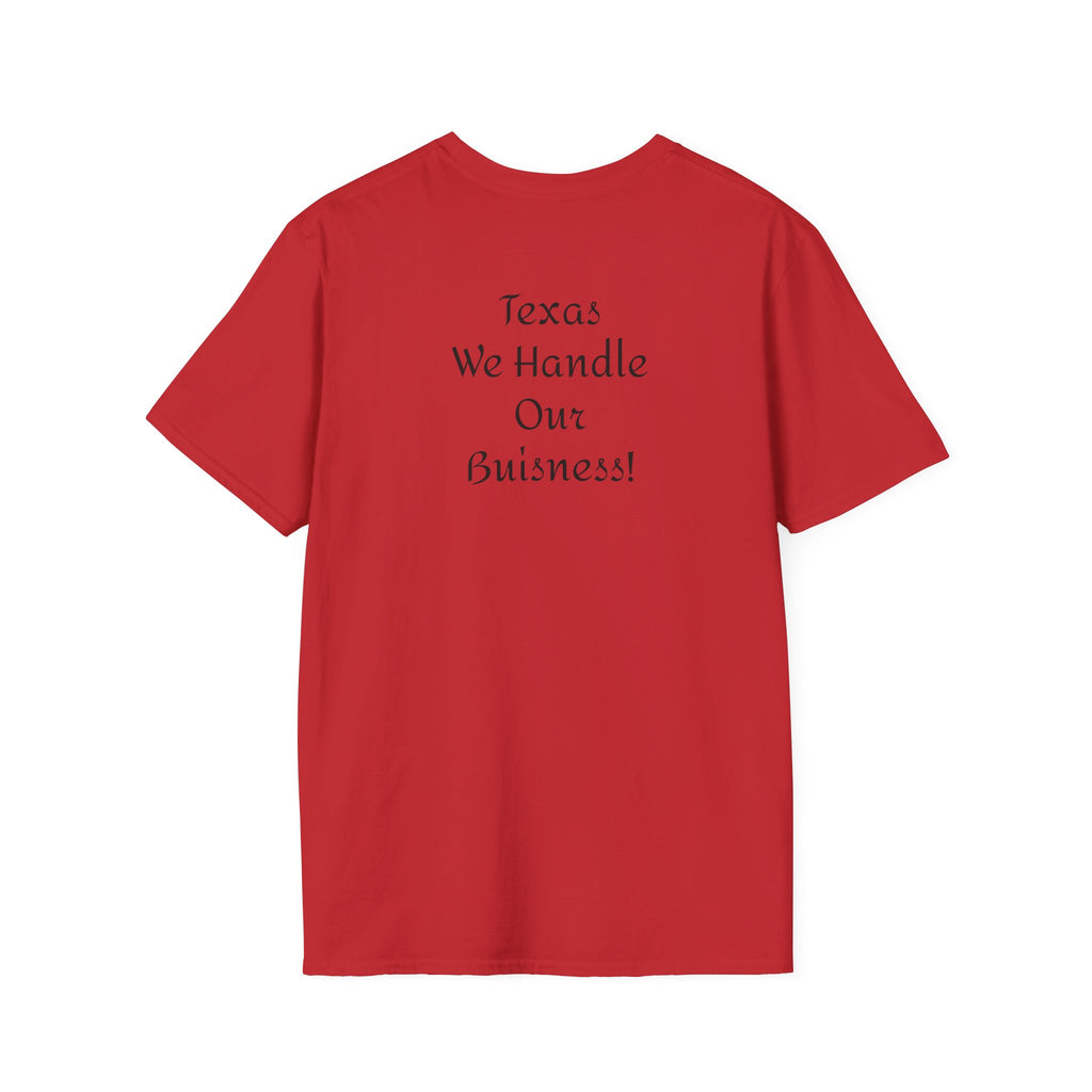 Texas Script T-Shirt — Minimal State Pride Tee