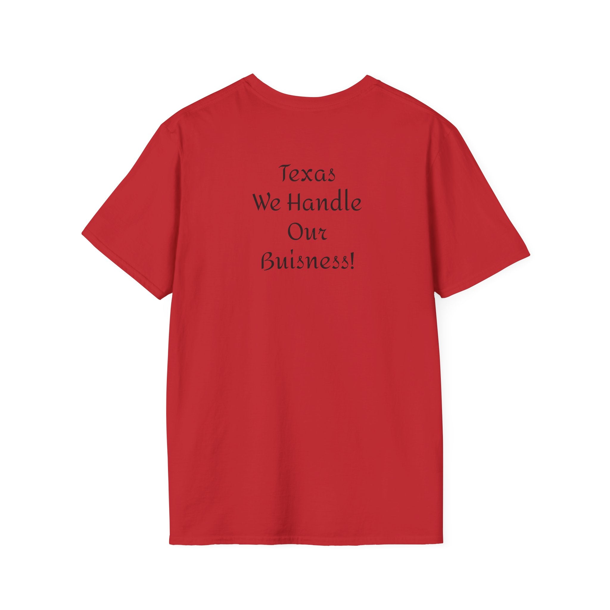 Texas Script T-Shirt — Minimal State Pride Tee