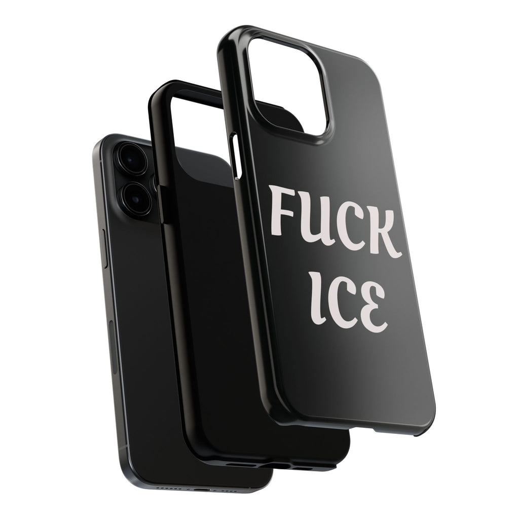 Phone Case — Bold “FUCK ICE” Political Statement Protective Case