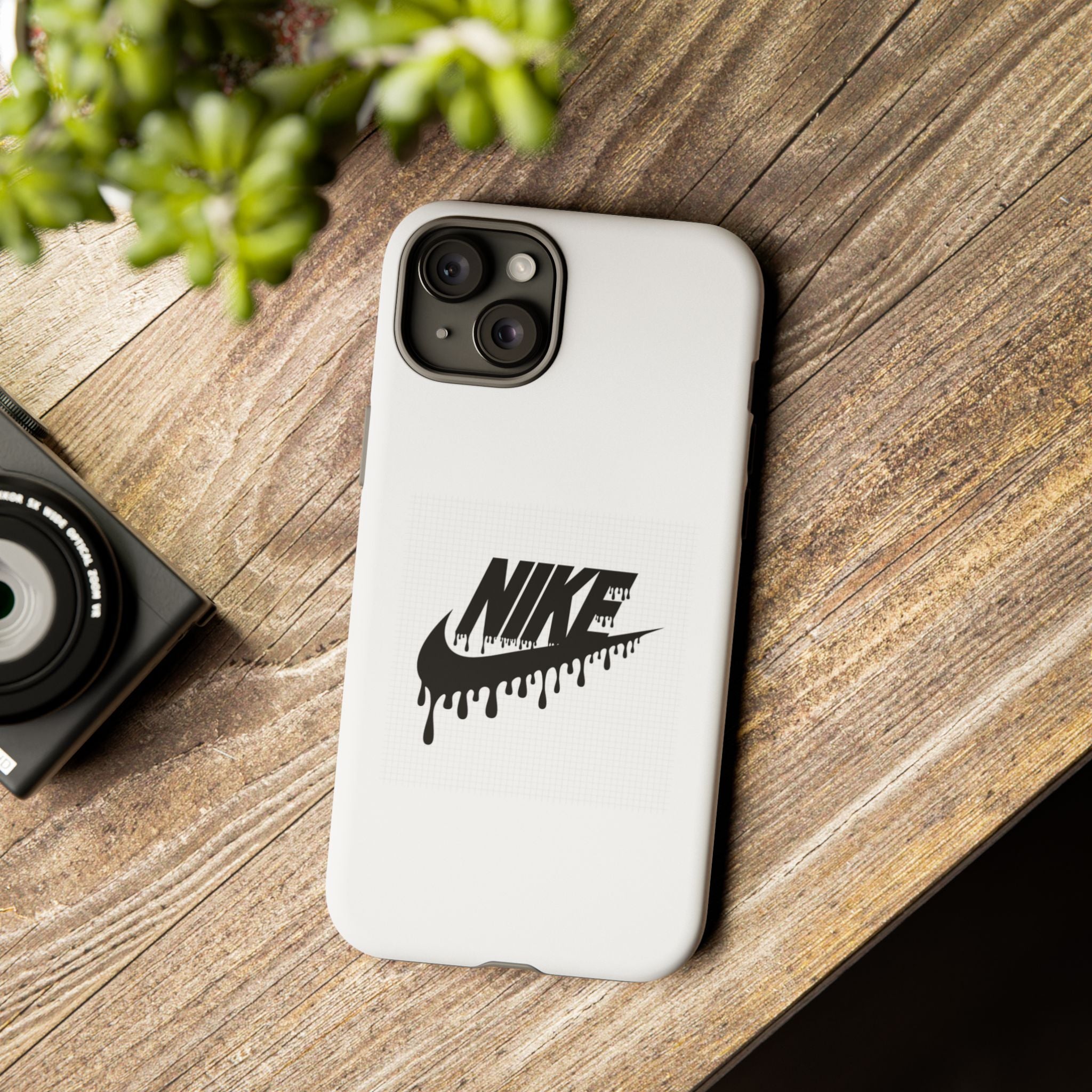 Phone Case — Dripping Nike Swoosh Graphic Tough Protective Case