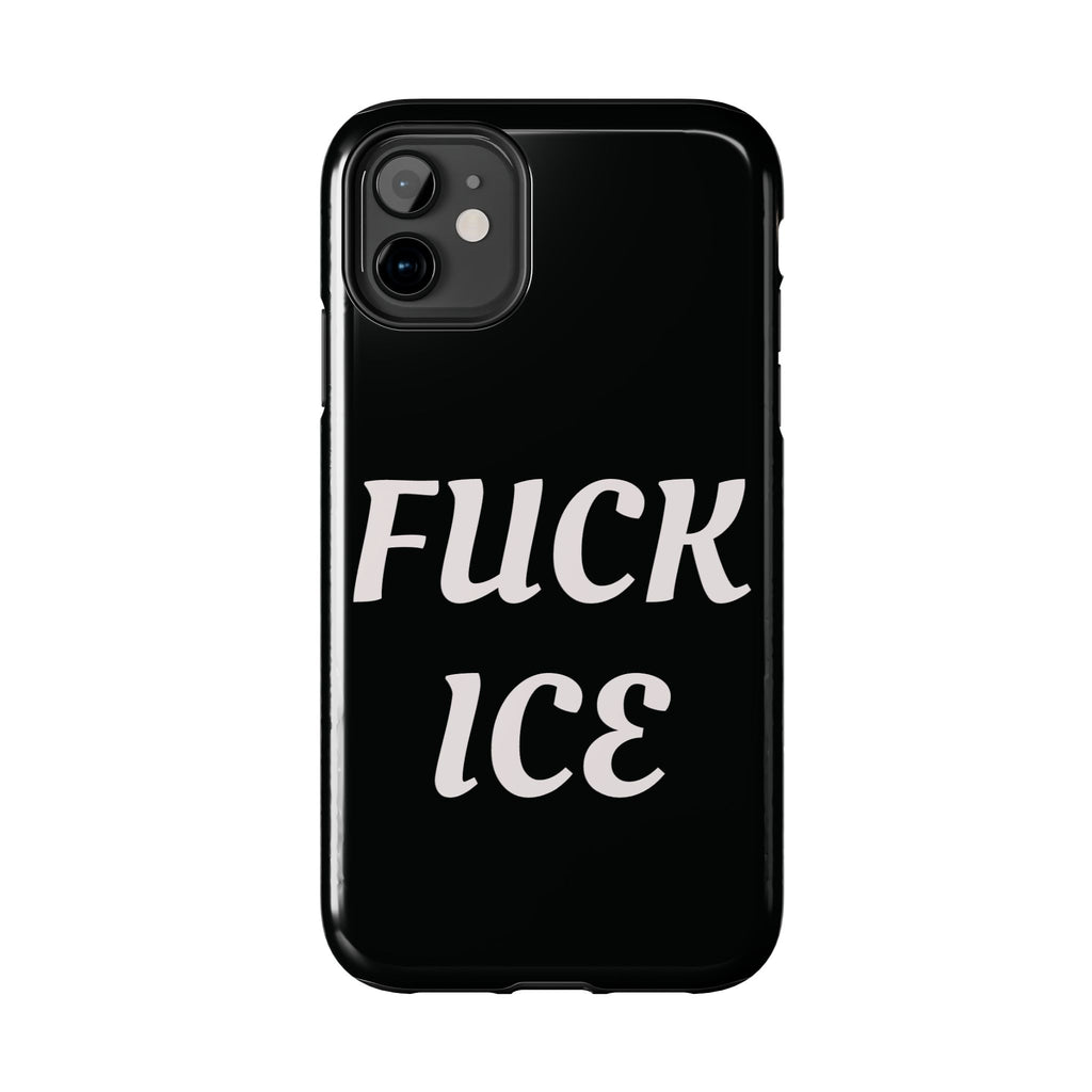 Phone Case — Bold “FUCK ICE” Political Statement Protective Case
