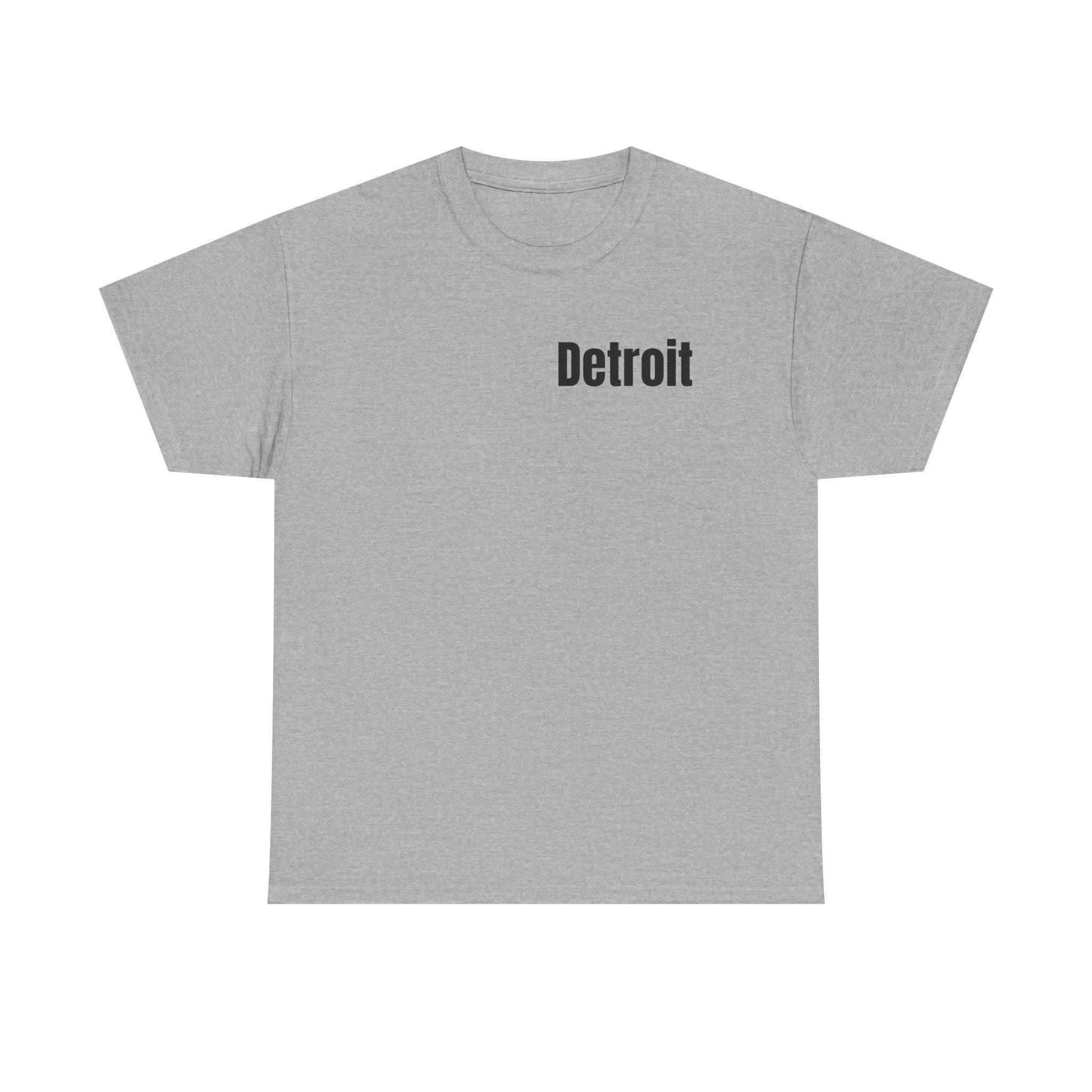 Detroit Born & Raised T‑Shirt — 'Born & Raised in Detroit, Don't F**k Around & Find Out' City Pride Tee