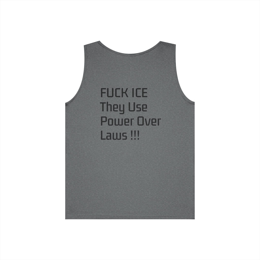 Tank Top — “FUCK ICE” Bold Statement Protest Vest