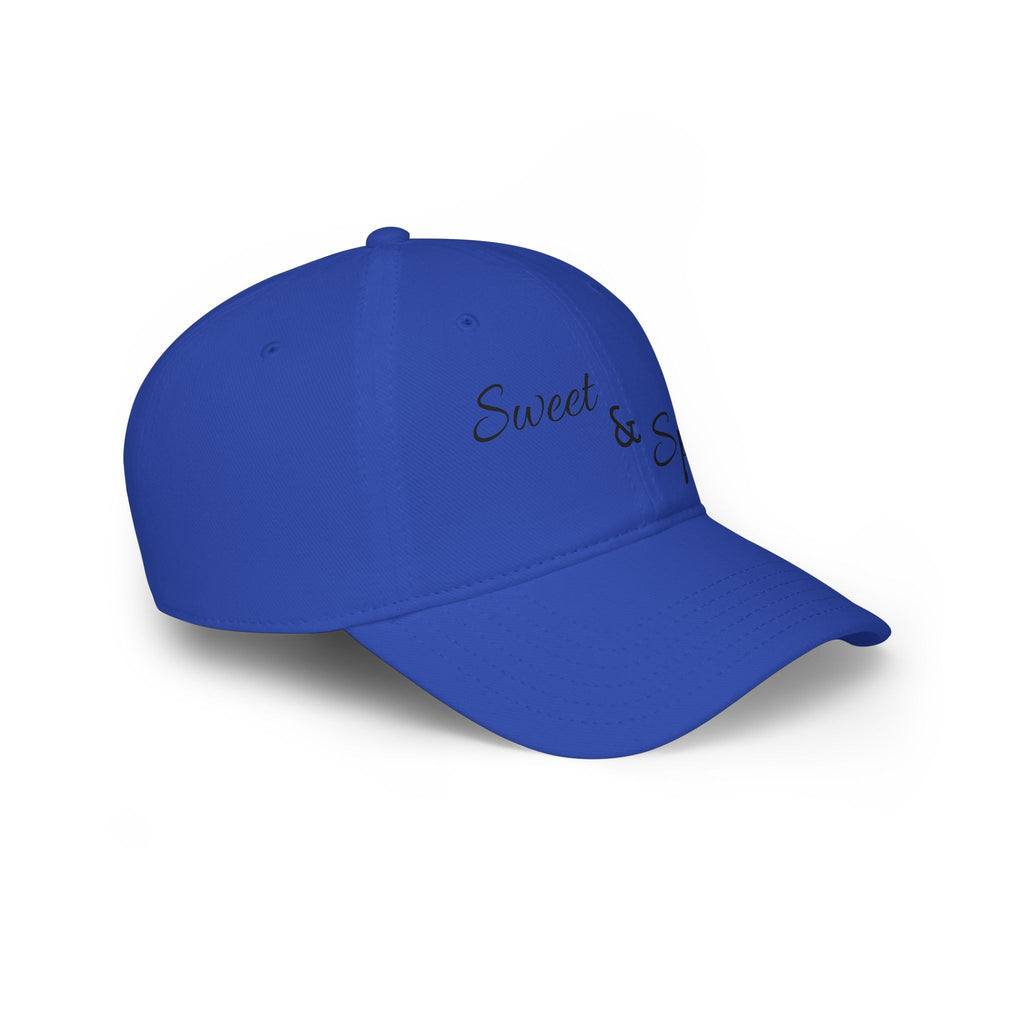 Sweet & Spicy Baseball Cap — Embroidered Tan Low-Profile Hat