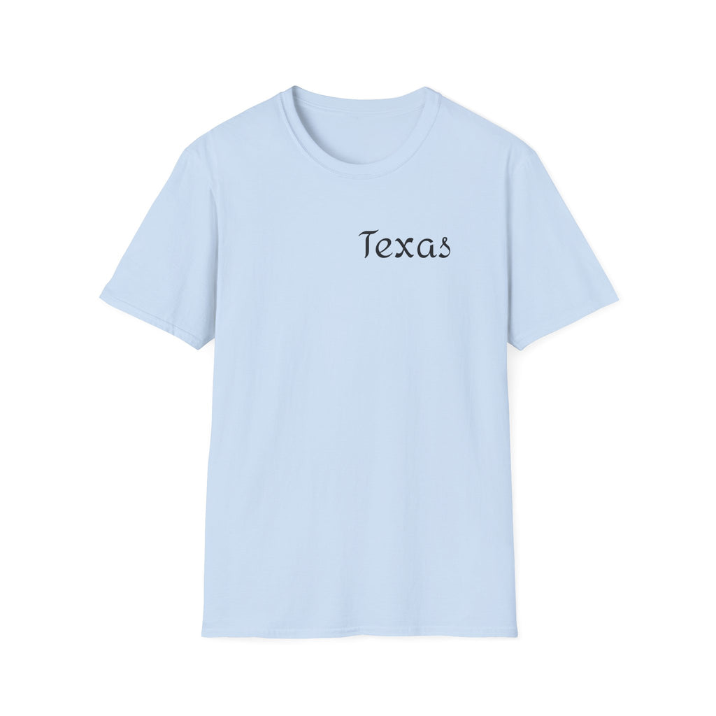 Texas Script T-Shirt — Minimal State Pride Tee