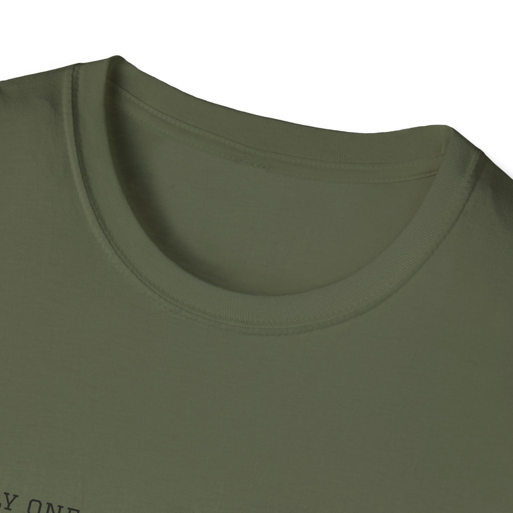 Cross Photo T-Shirt — "Only One Person Can Judge Me" Christian Tee