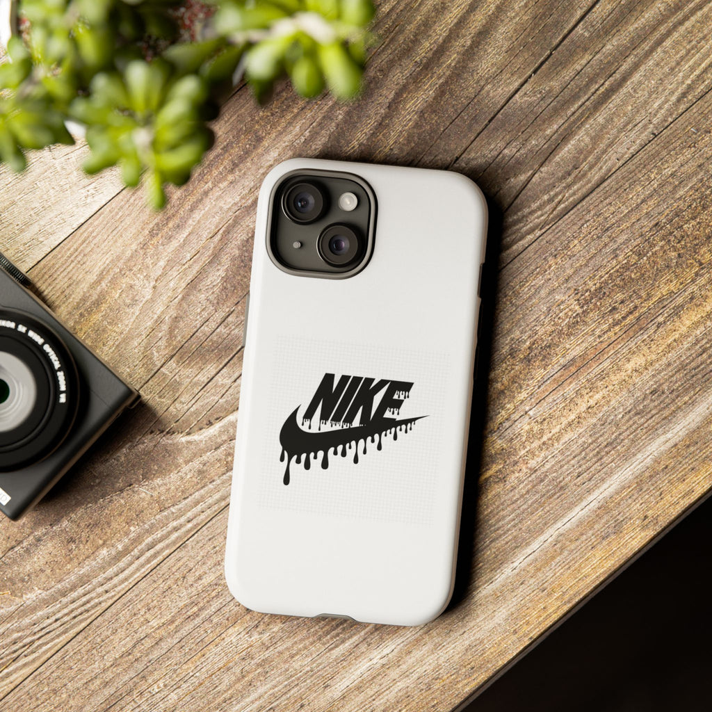 Phone Case — Dripping Nike Swoosh Graphic Tough Protective Case