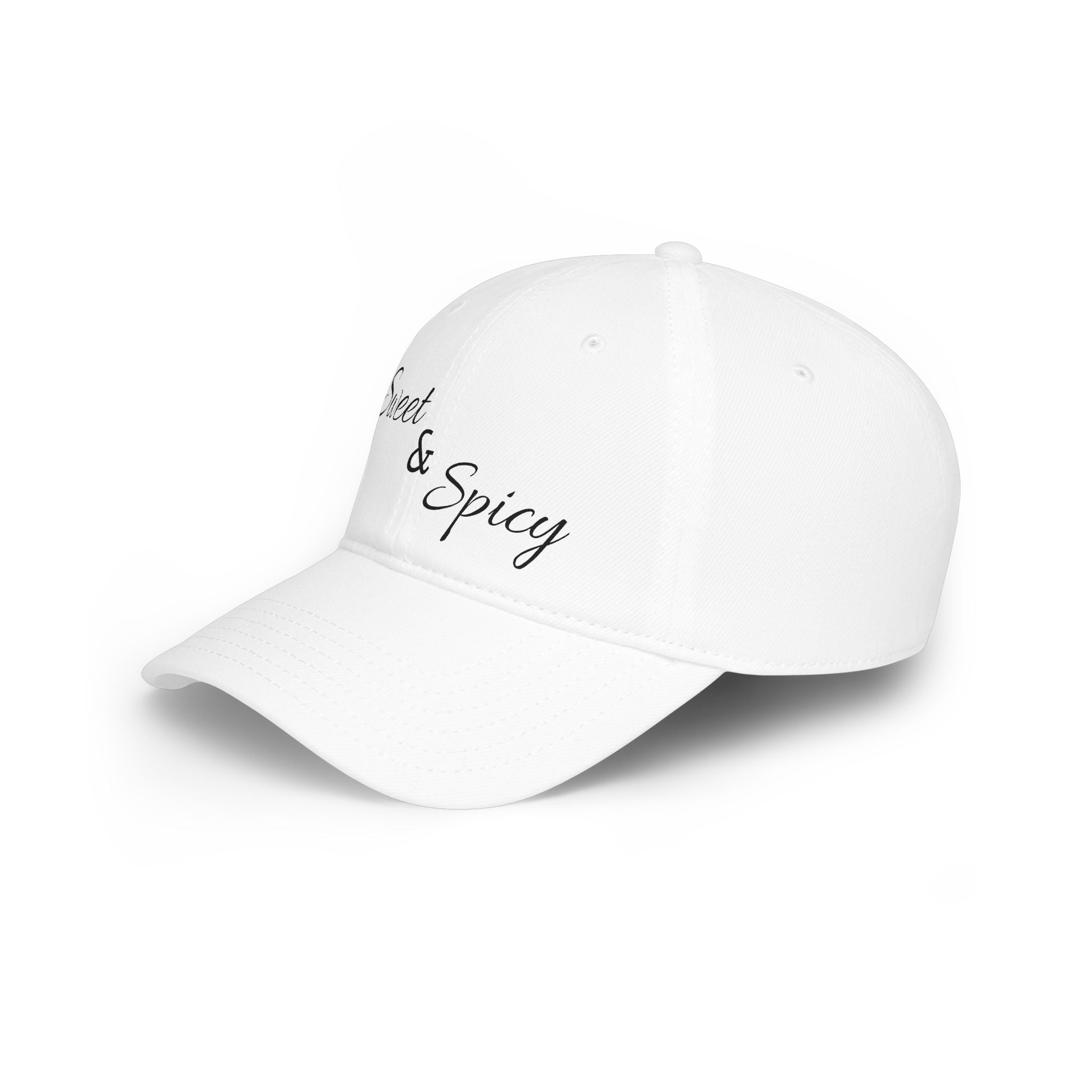 Sweet & Spicy Baseball Cap — Embroidered Tan Low-Profile Hat
