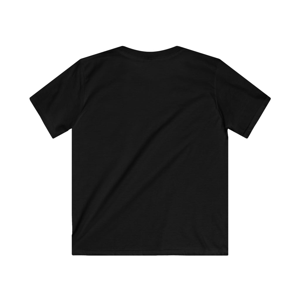 Kids Tee — "I Know I’m Cute" Gold Retro Text