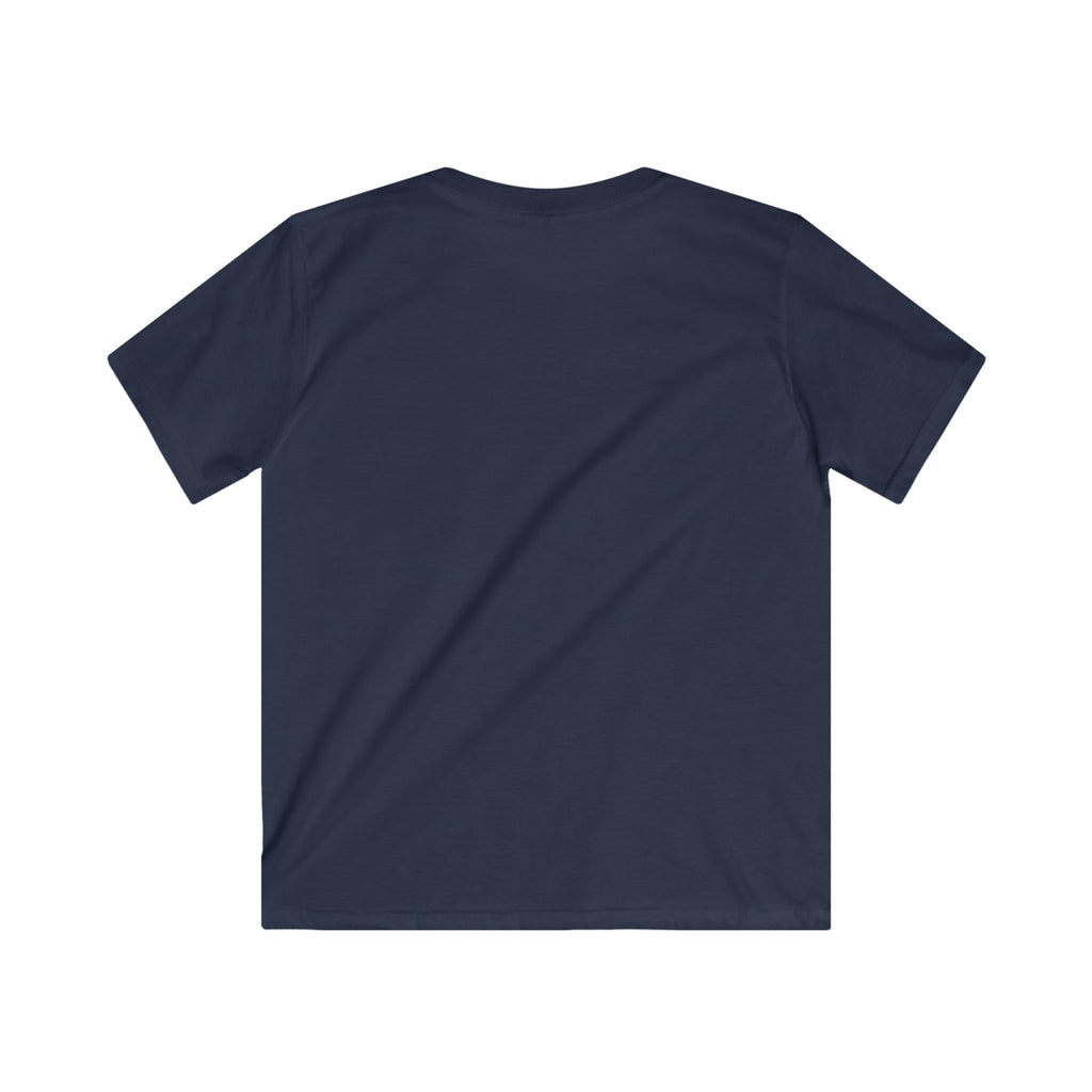 Kids Tee — "I Know I’m Cute" Gold Retro Text