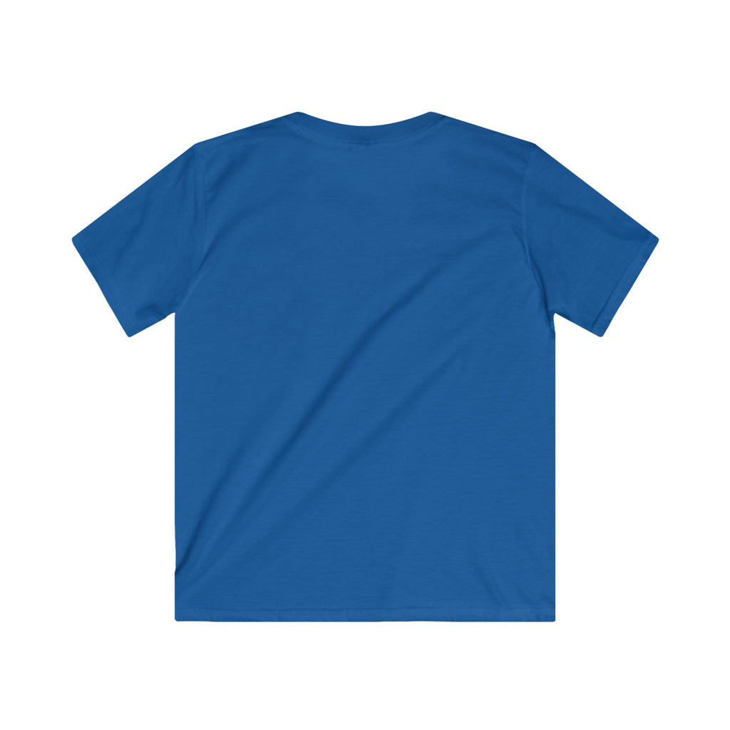 Kids Tee — "I Know I’m Cute" Gold Retro Text