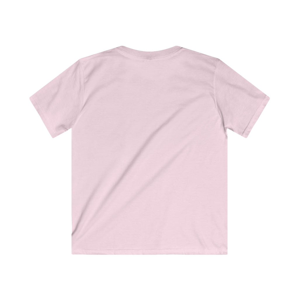 Kids Tee — "I Know I’m Cute" Gold Retro Text