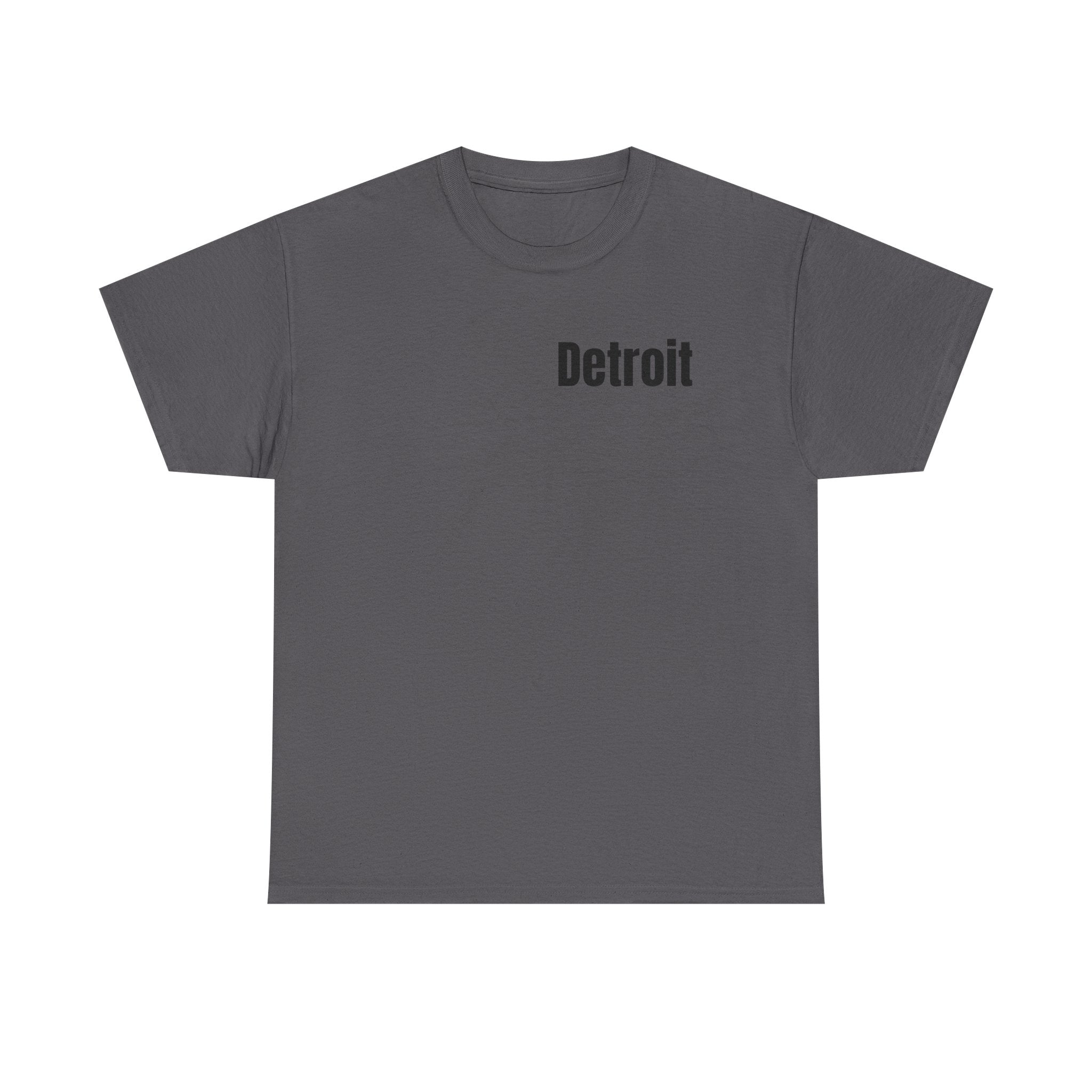 Detroit Born & Raised T‑Shirt — 'Born & Raised in Detroit, Don't F**k Around & Find Out' City Pride Tee