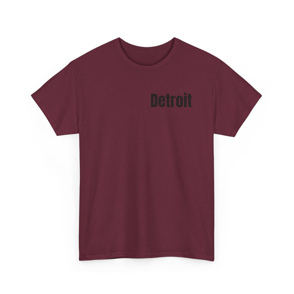 Detroit Born & Raised T‑Shirt — 'Born & Raised in Detroit, Don't F**k Around & Find Out' City Pride Tee