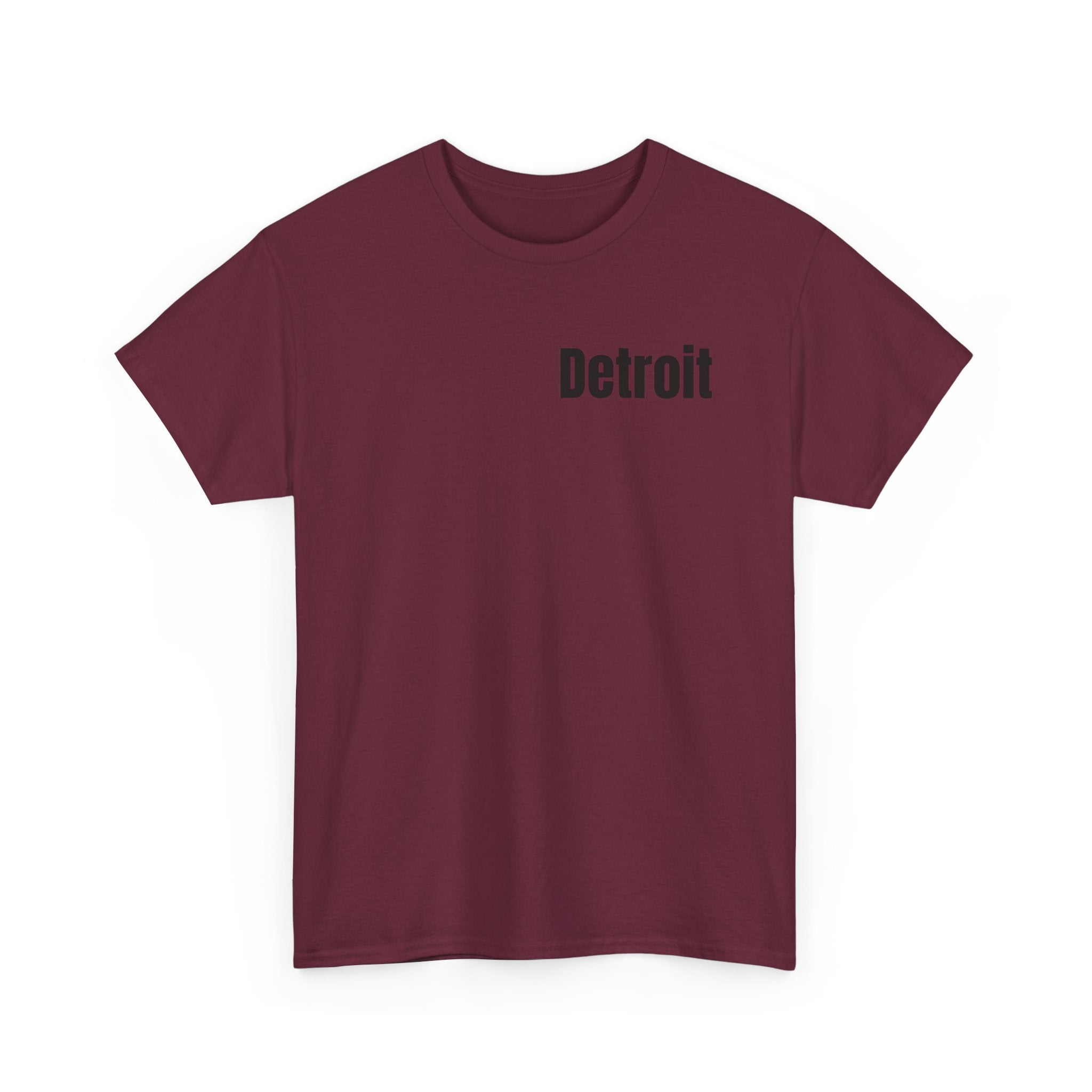 Detroit Born & Raised T‑Shirt — 'Born & Raised in Detroit, Don't F**k Around & Find Out' City Pride Tee