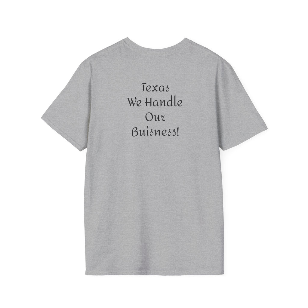 Texas Script T-Shirt — Minimal State Pride Tee