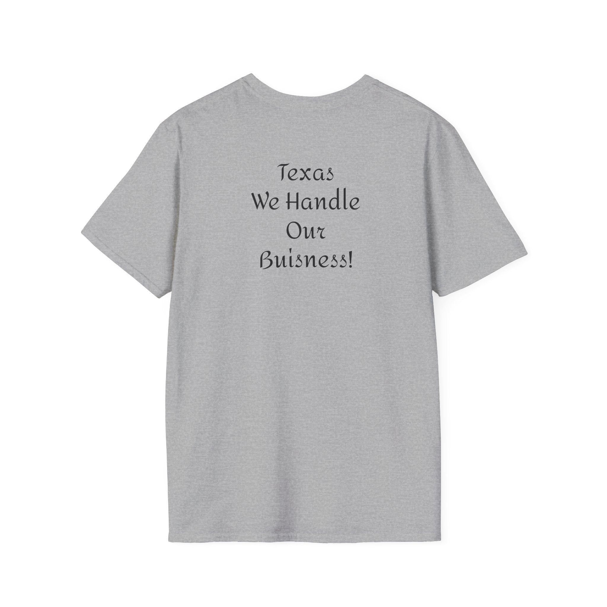 Texas Script T-Shirt — Minimal State Pride Tee