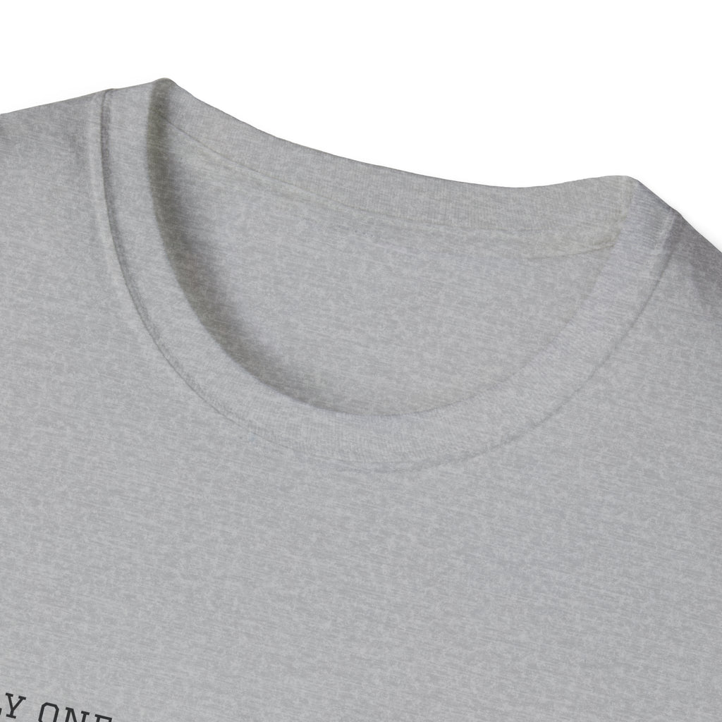 Cross Photo T-Shirt — "Only One Person Can Judge Me" Christian Tee