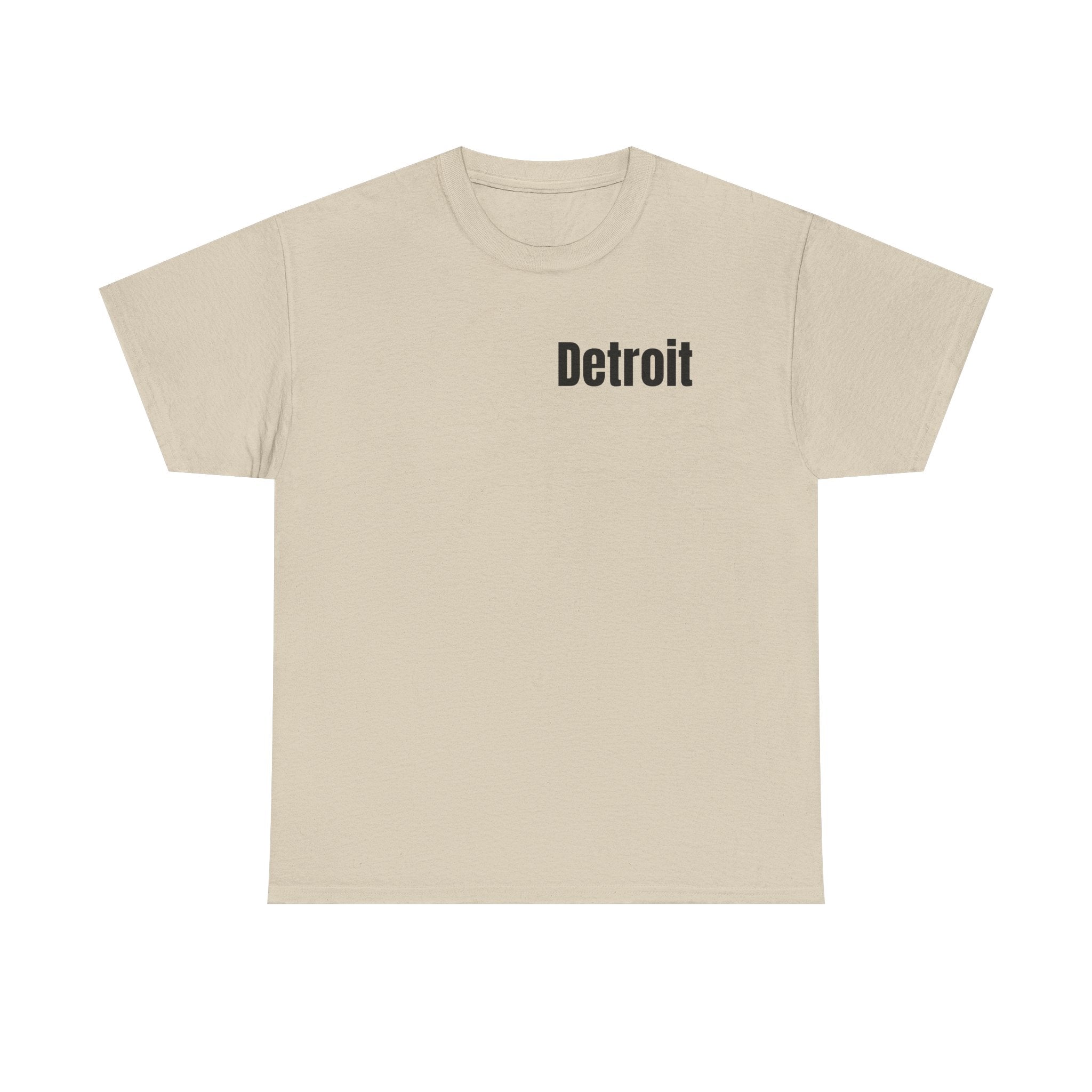 Detroit Born & Raised T‑Shirt — 'Born & Raised in Detroit, Don't F**k Around & Find Out' City Pride Tee